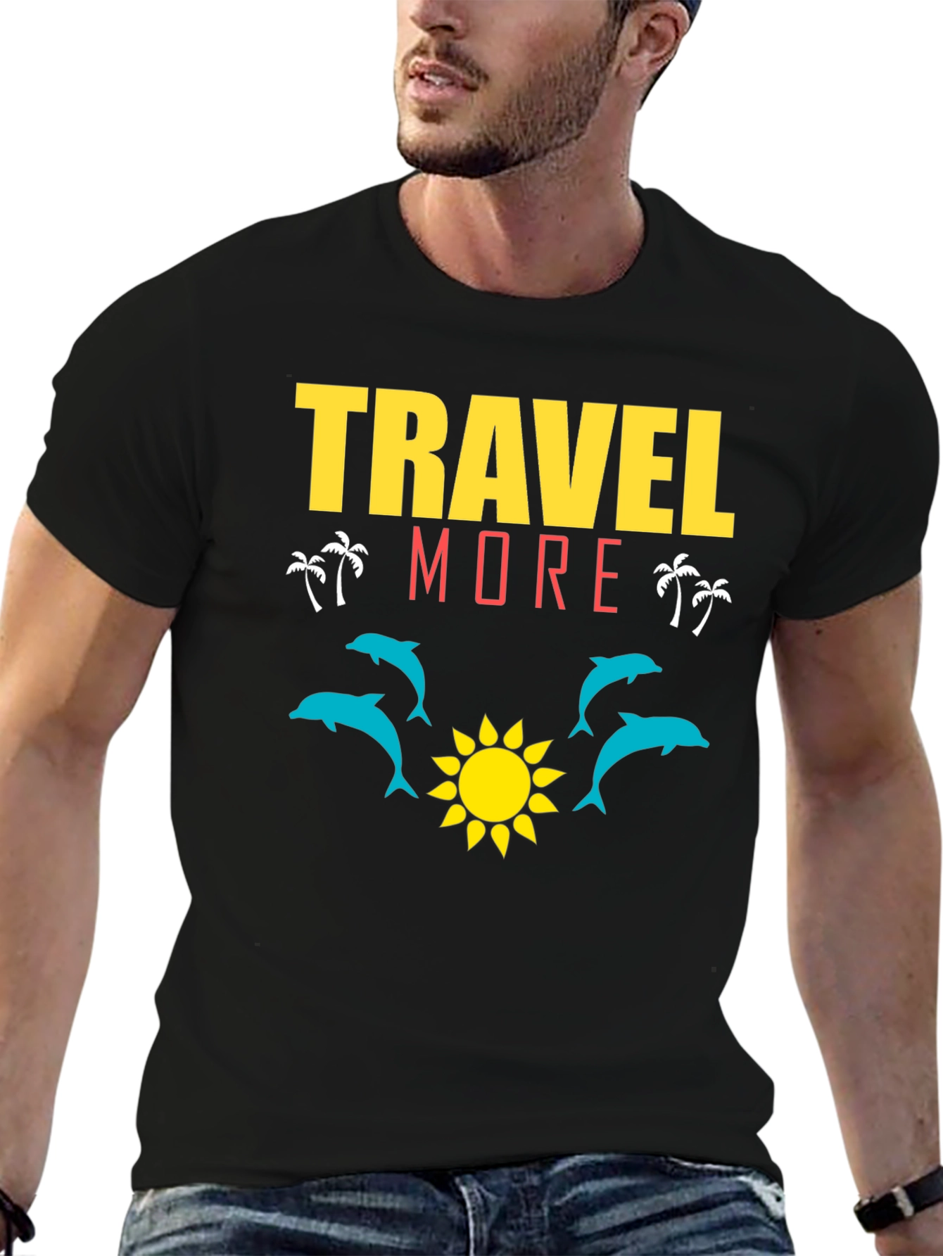 Travel More Graphic T-Shirt