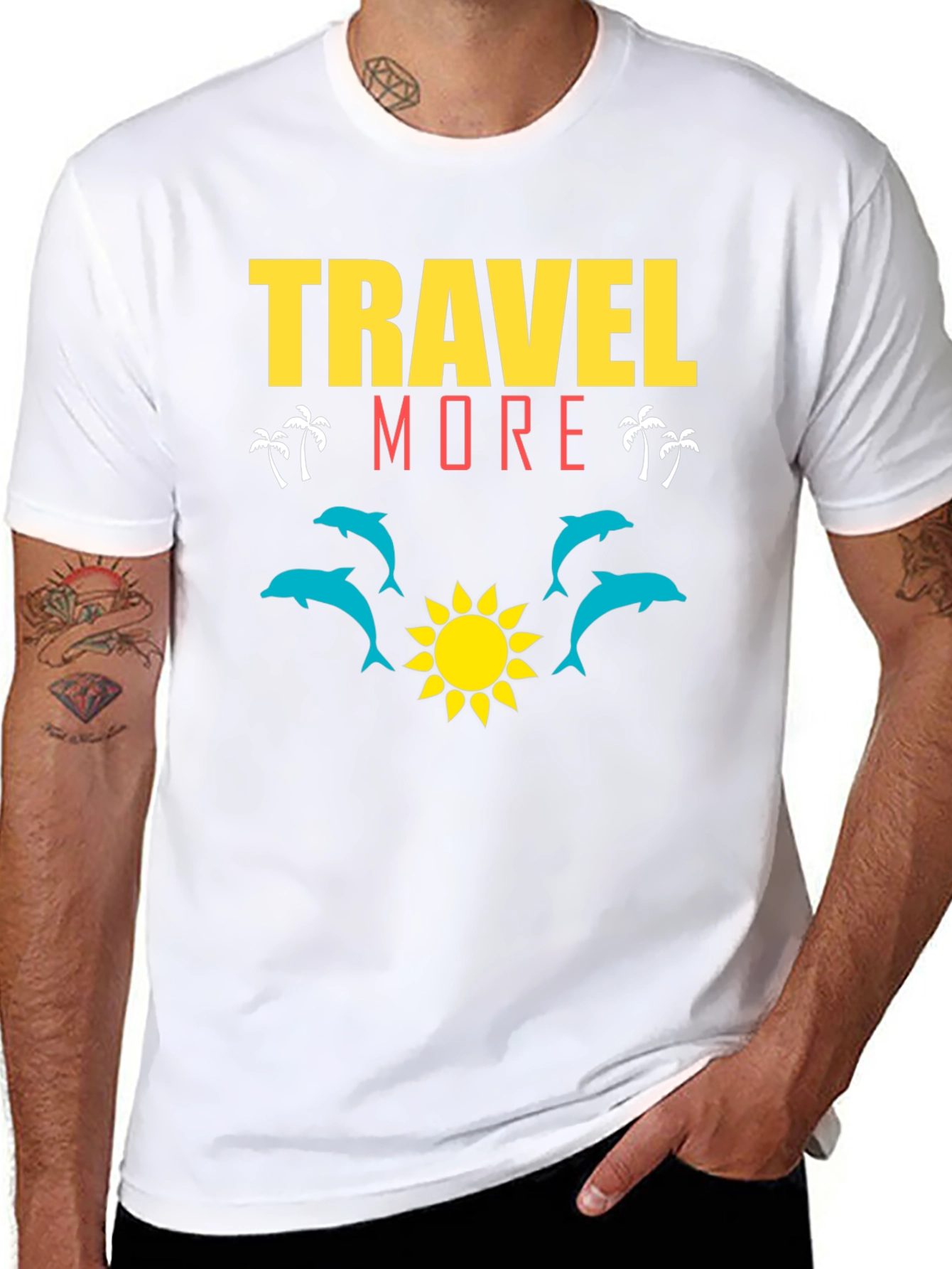 Travel More Graphic T-Shirt