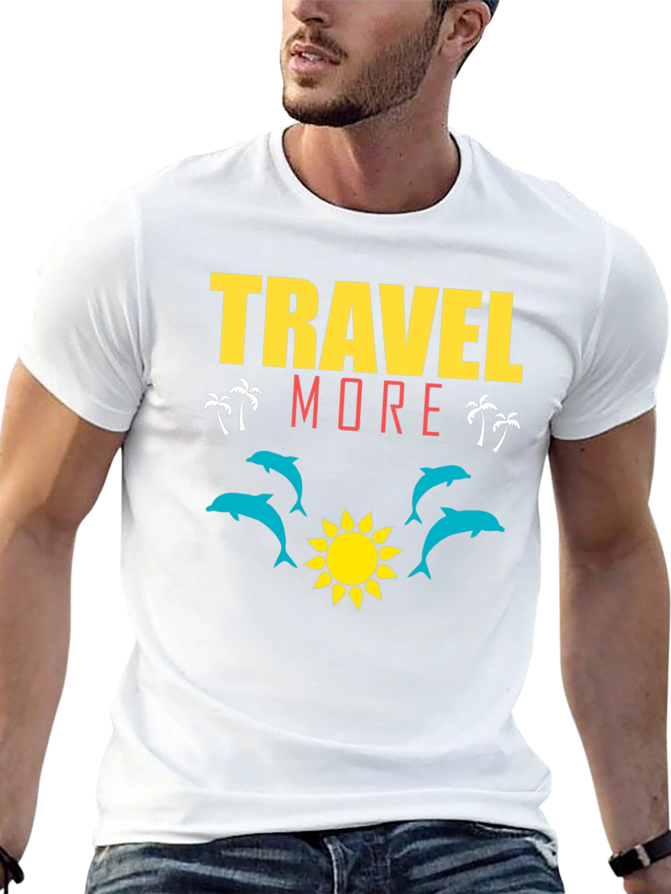 Travel More Graphic T-Shirt