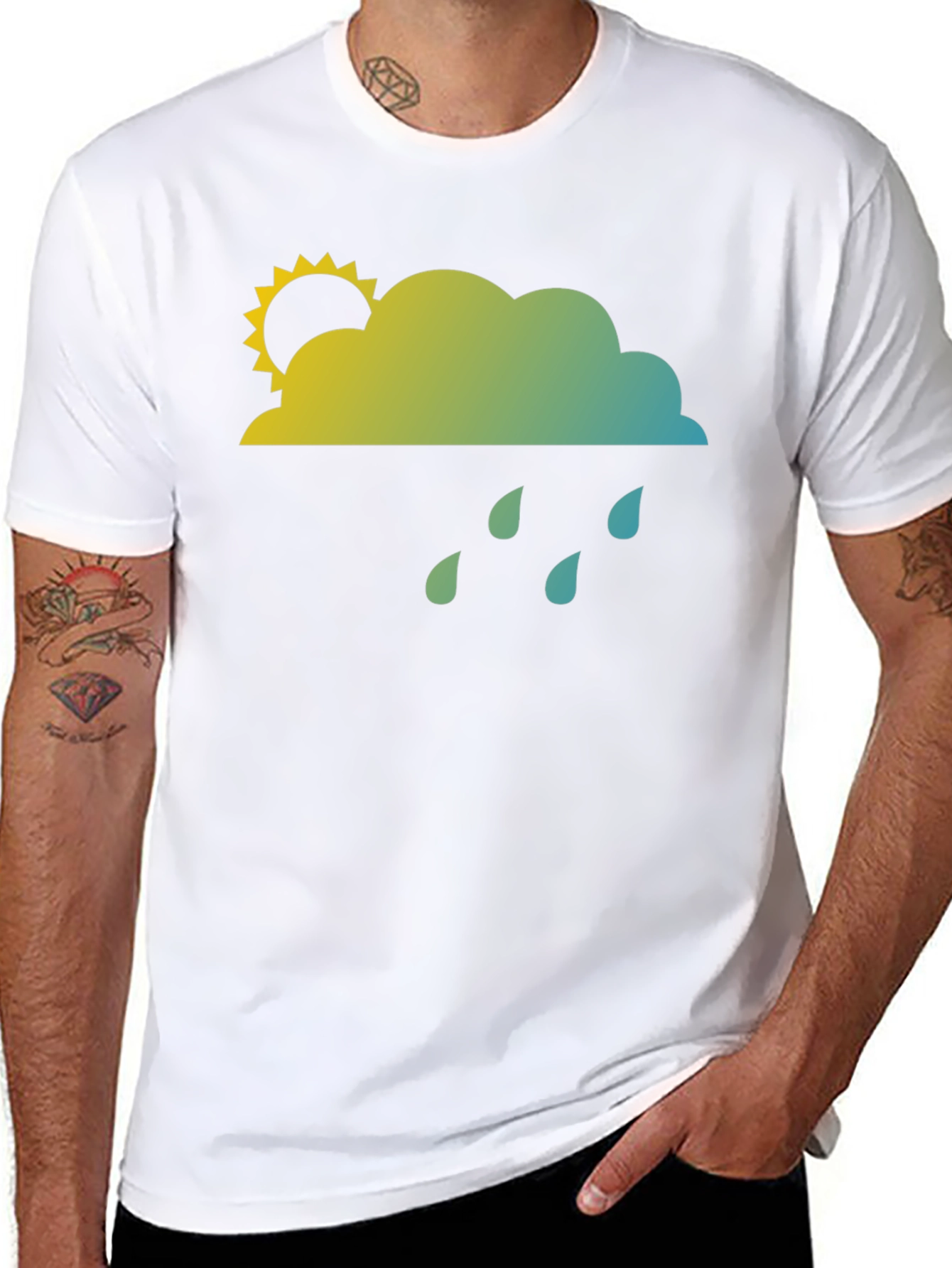 Weather Cloud Graphic T-Shirt