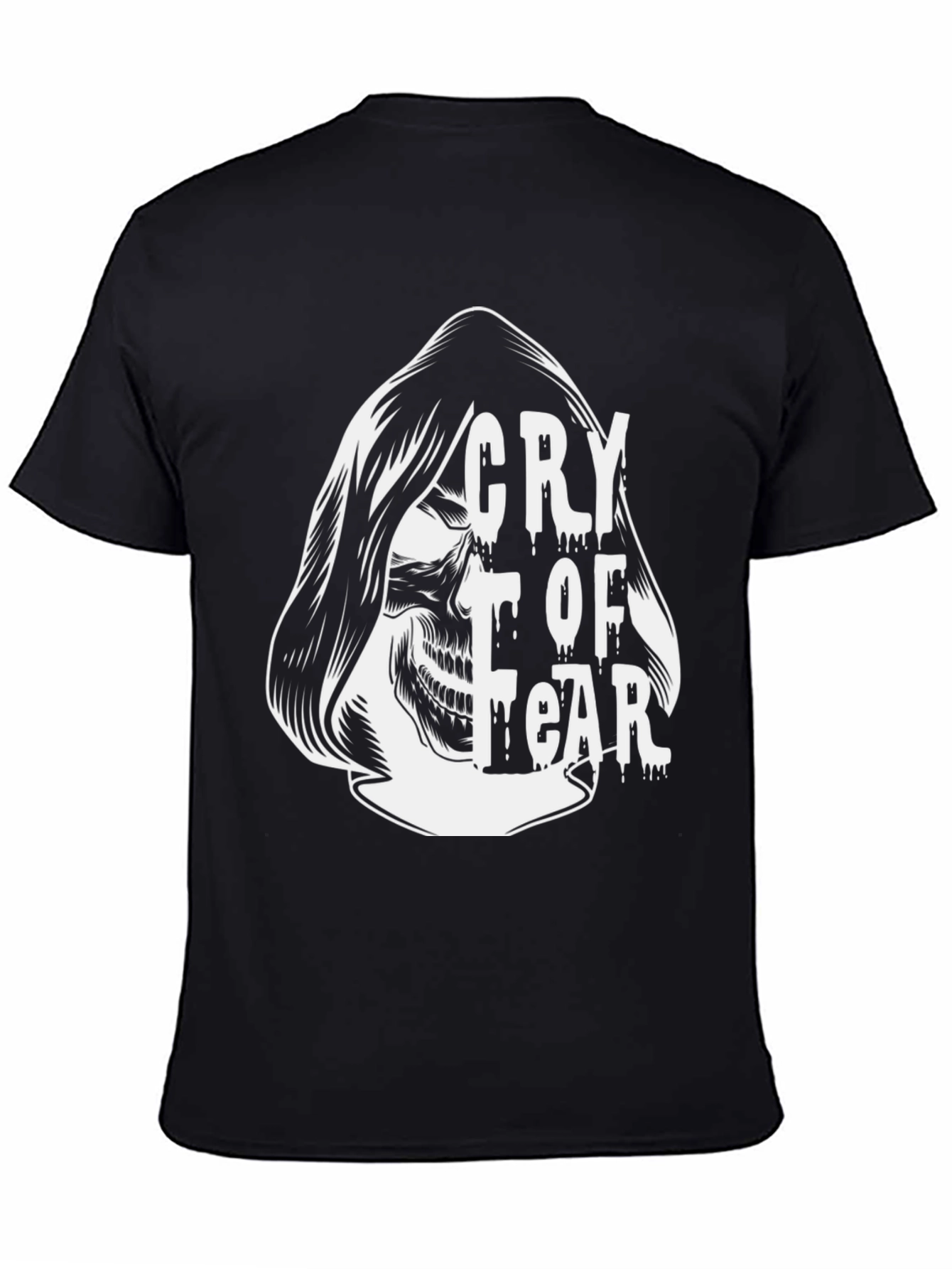 Cry of Fear Graphic Tee - Black Cotton T-Shirt