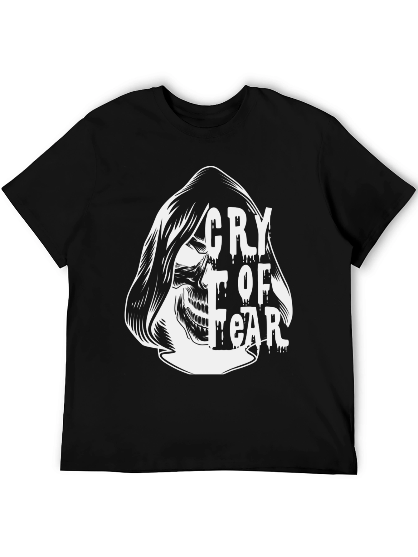 Cry of Fear Graphic Tee - Black Cotton T-Shirt