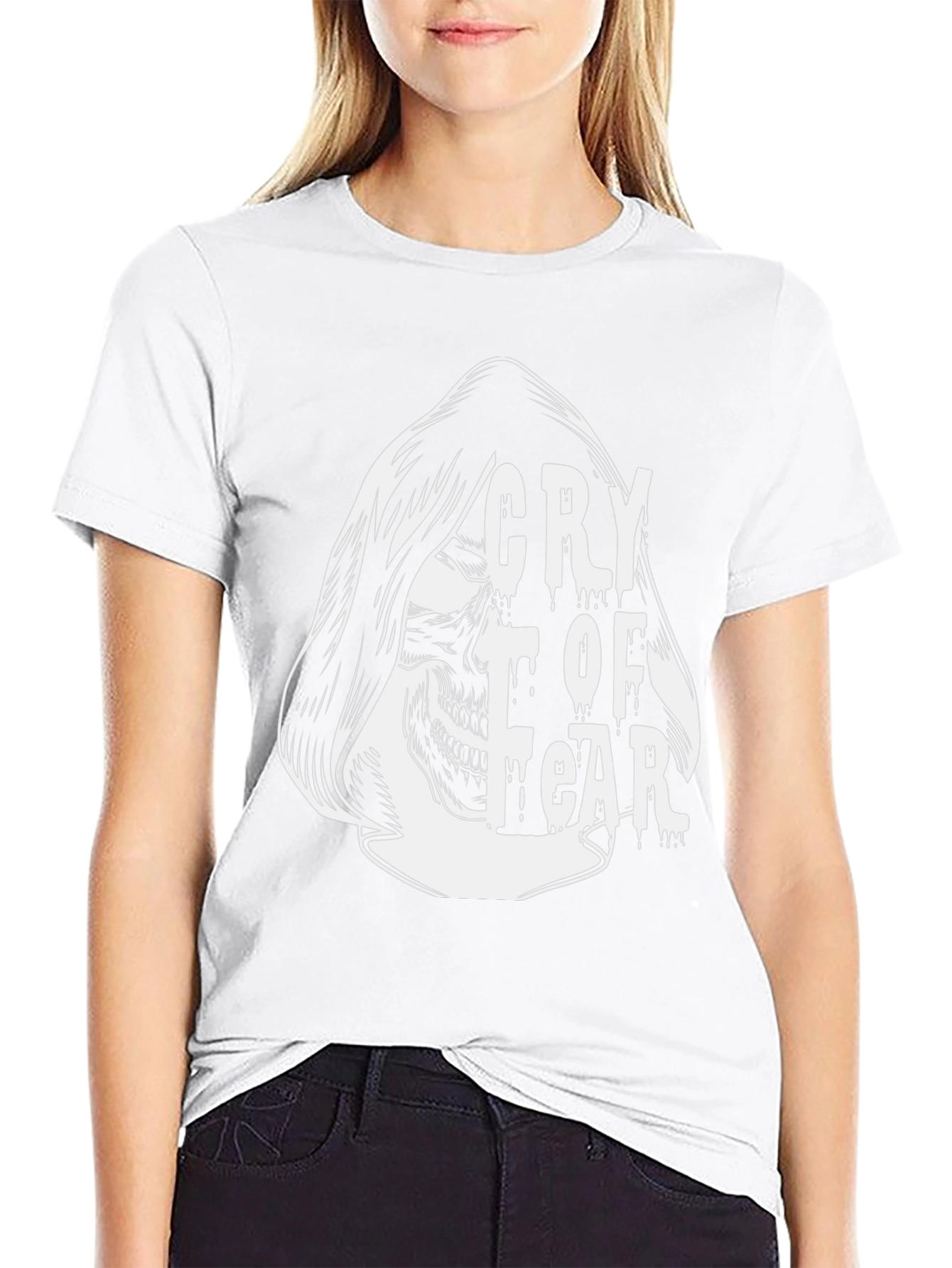 Cry of Fear Graphic Tee - Black Cotton T-Shirt