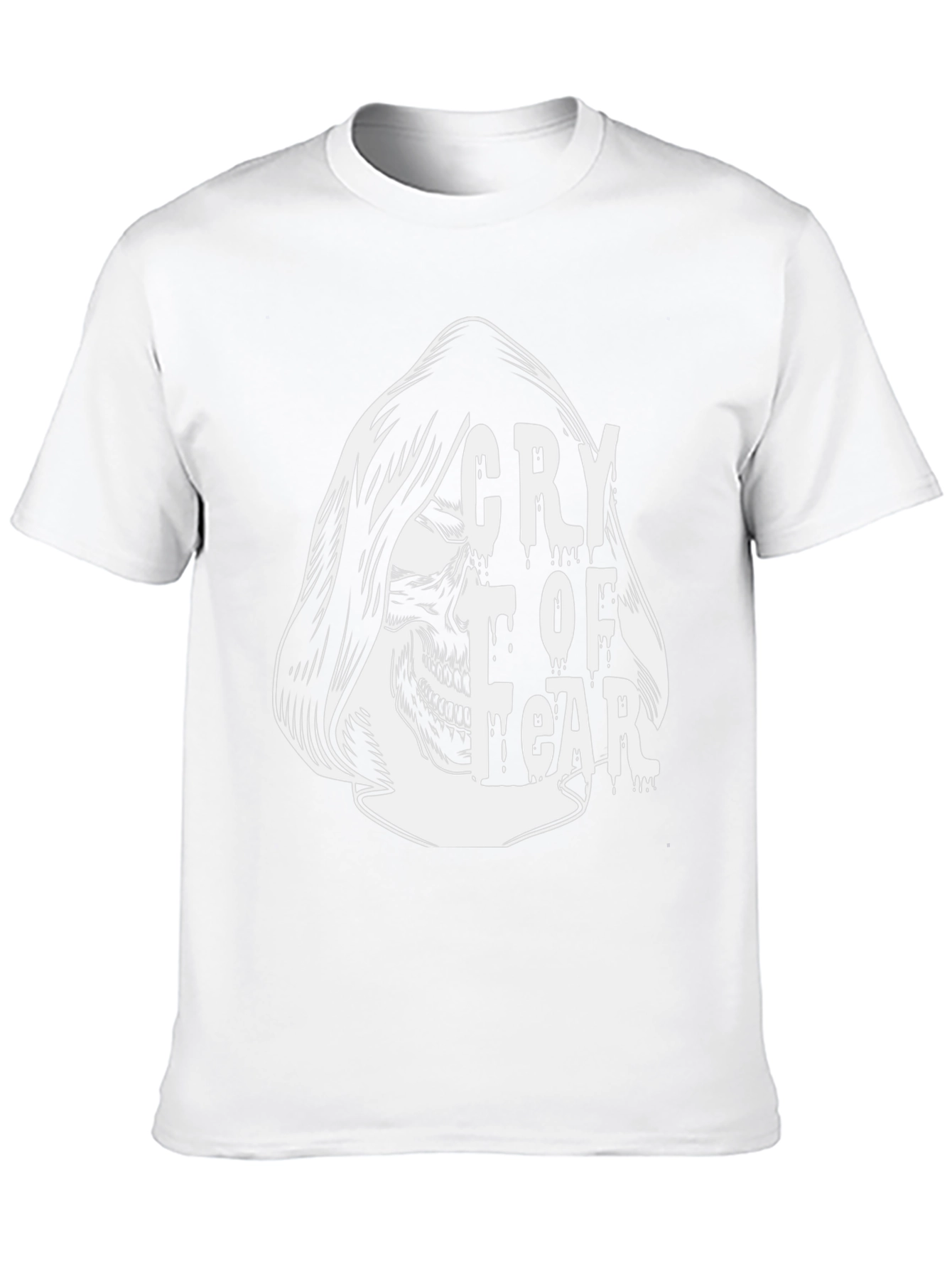 Cry of Fear Graphic Tee - Black Cotton T-Shirt