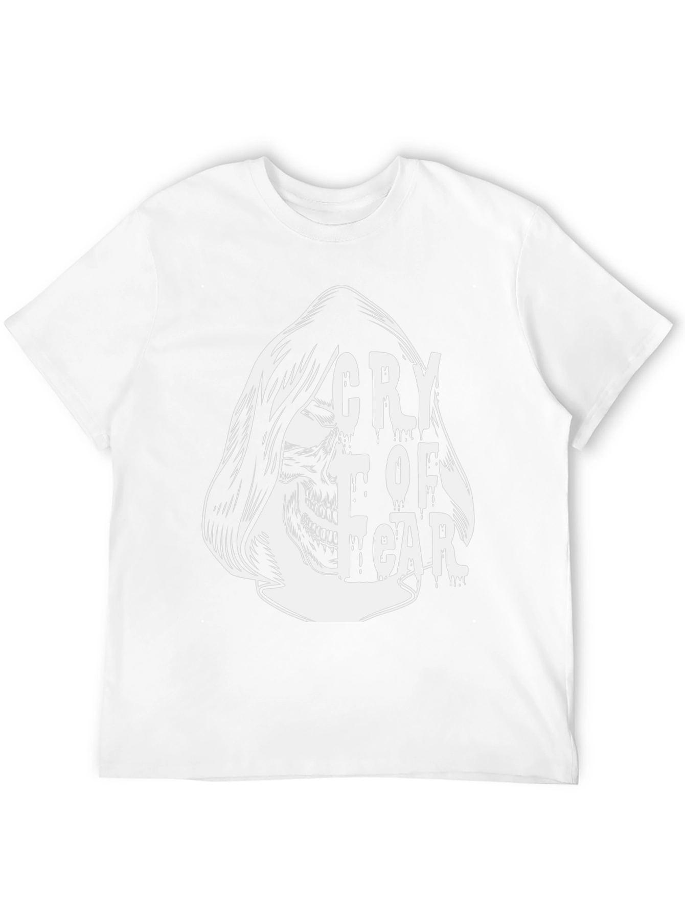Cry of Fear Graphic Tee - Black Cotton T-Shirt