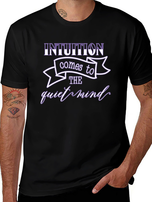 Intuition Comes to the Quiet Mind Graphic T-Shirt