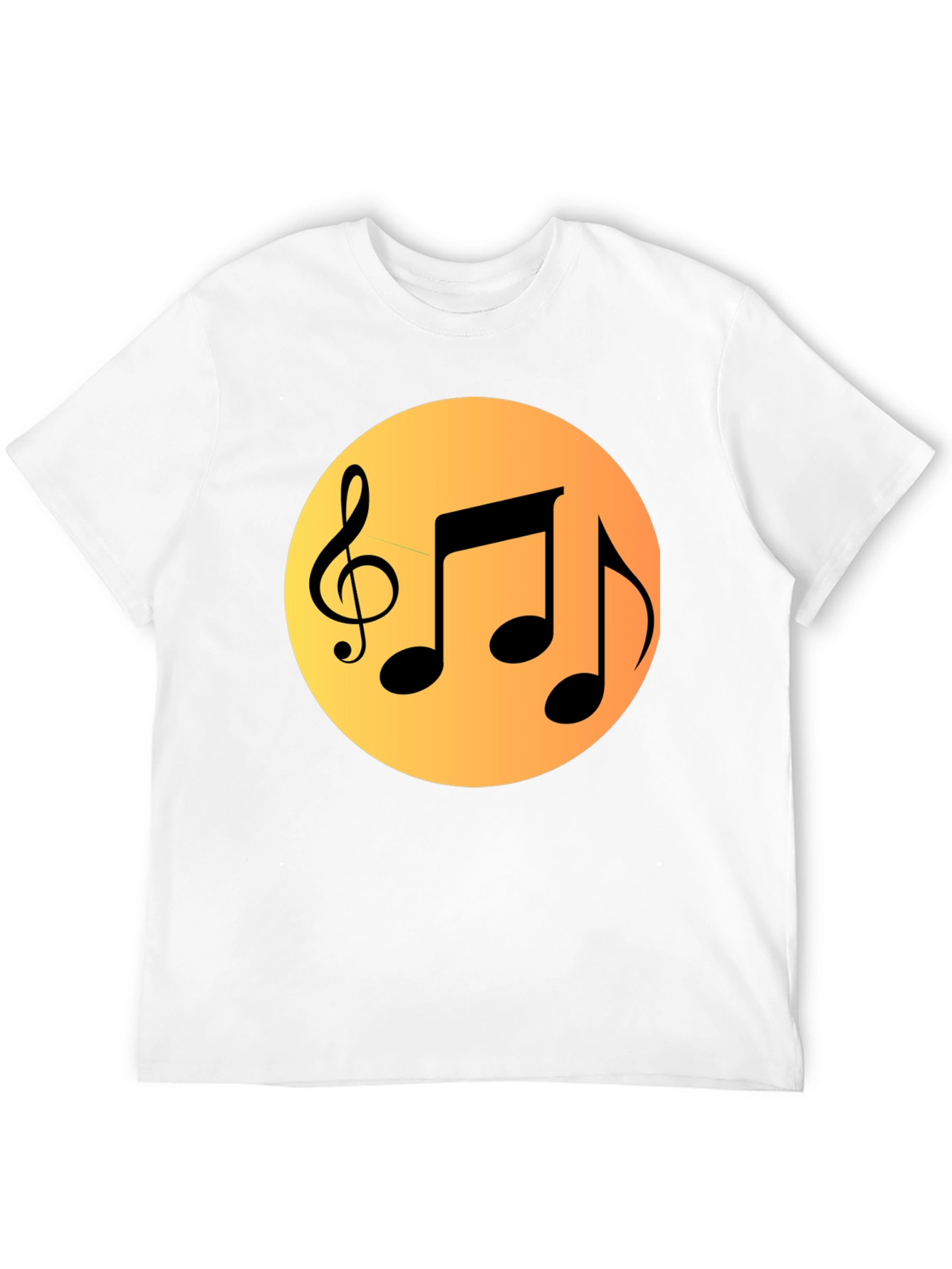 Musical Notes Graphic Tee - Stylish & Comfy!