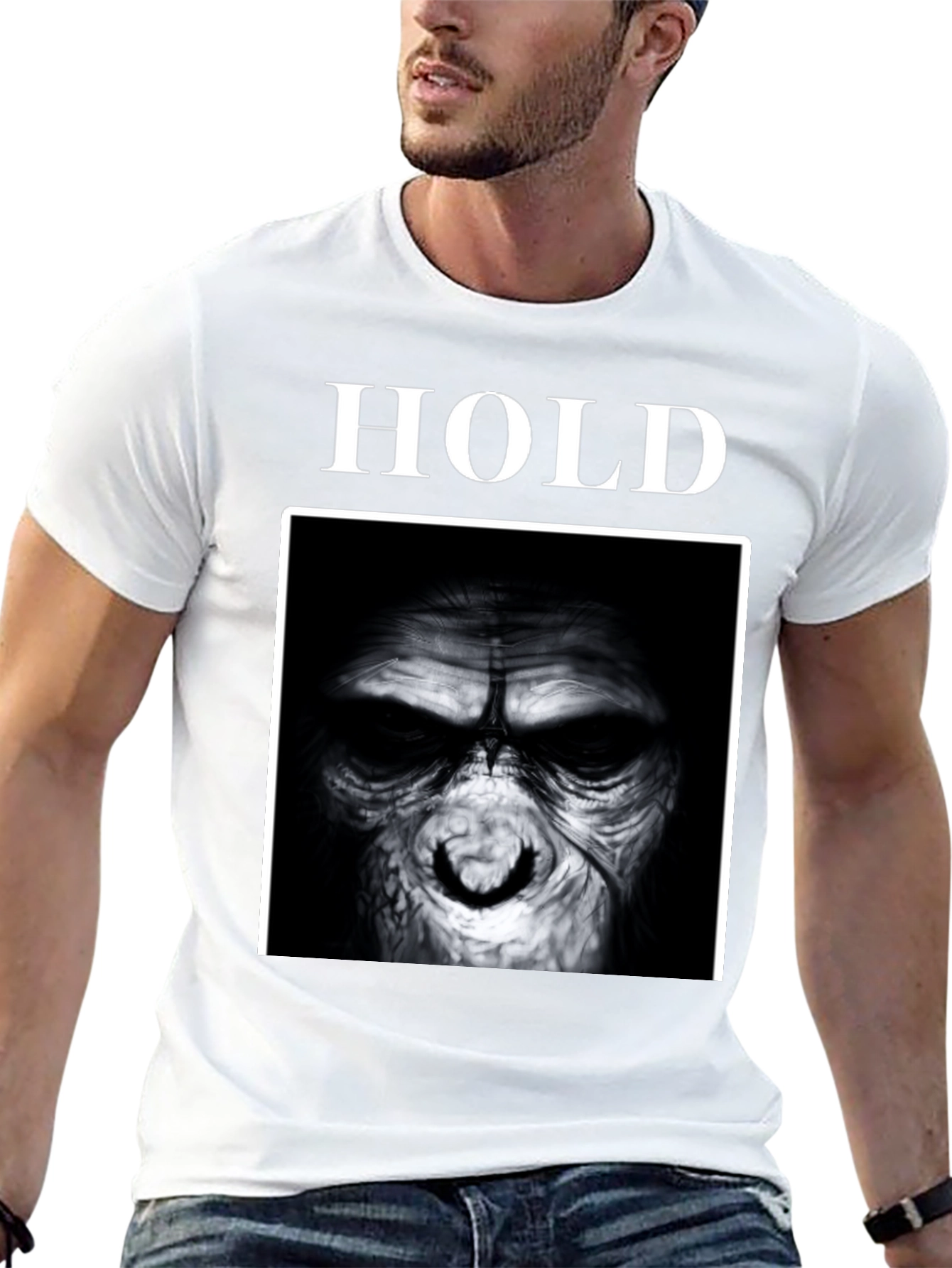 Hold T-Shirt - Ape Graphic Tee