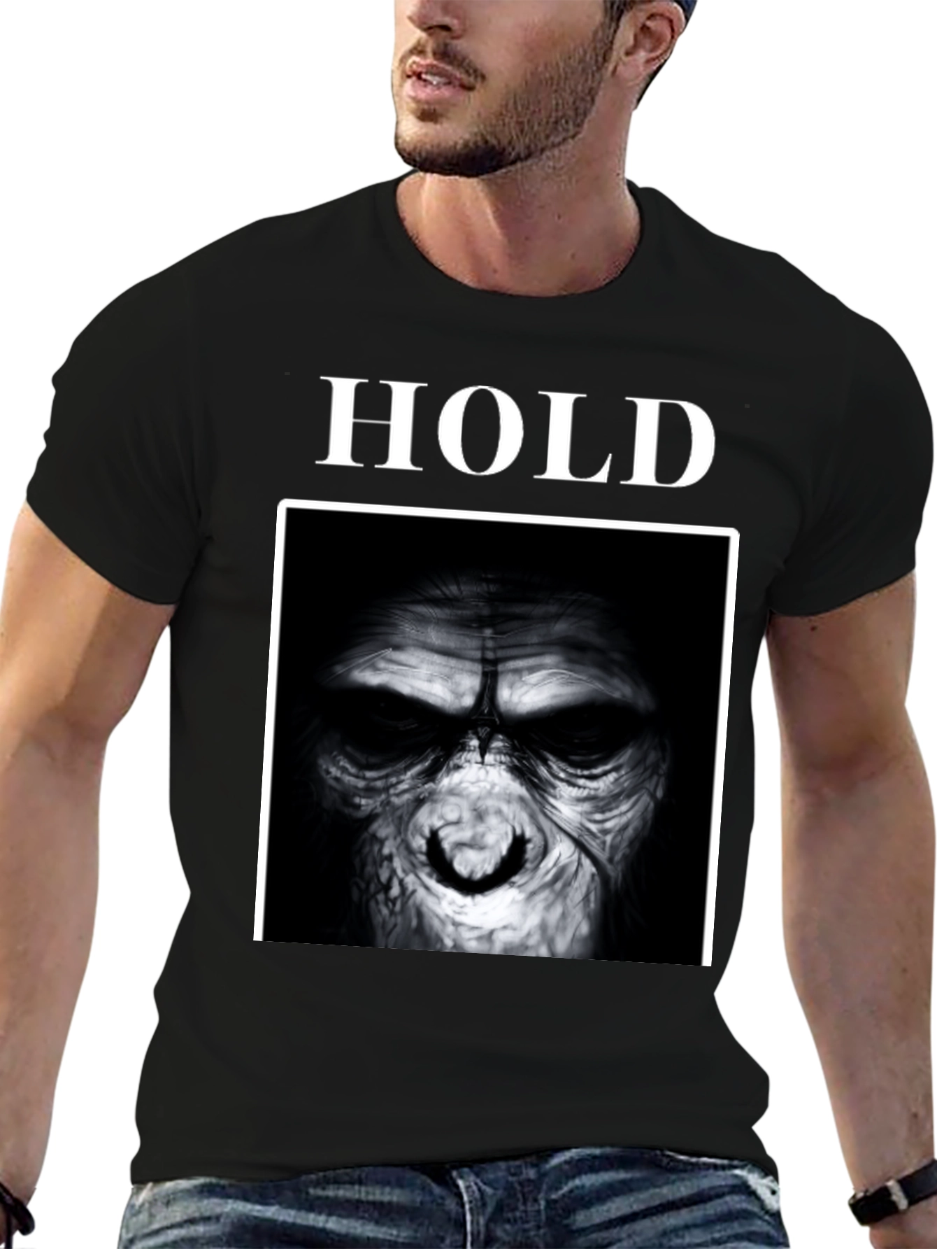 Hold T-Shirt - Ape Graphic Tee