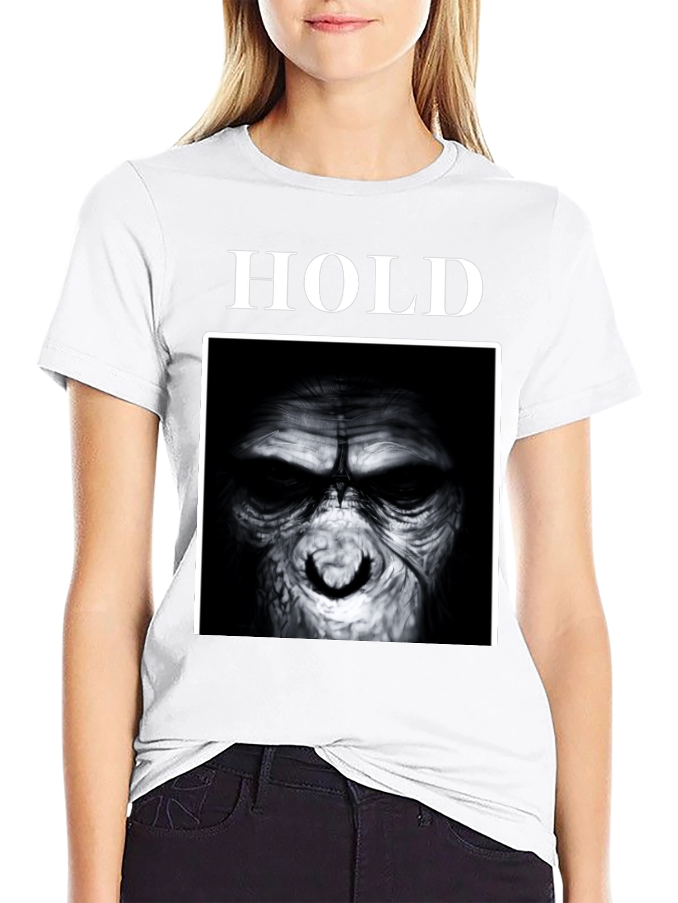 Hold T-Shirt - Ape Graphic Tee