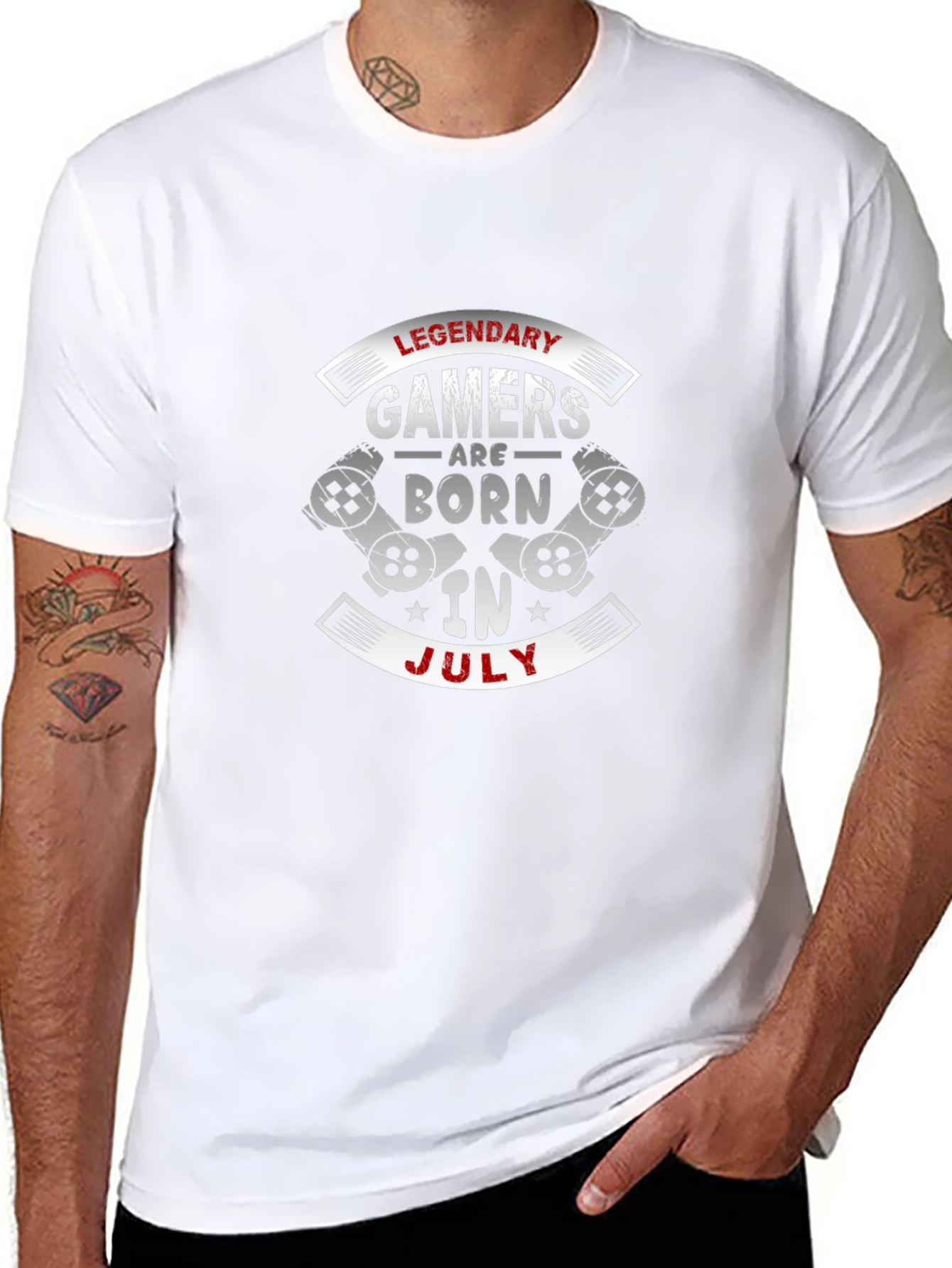 Legendary Gamers Born in July T-Shirt