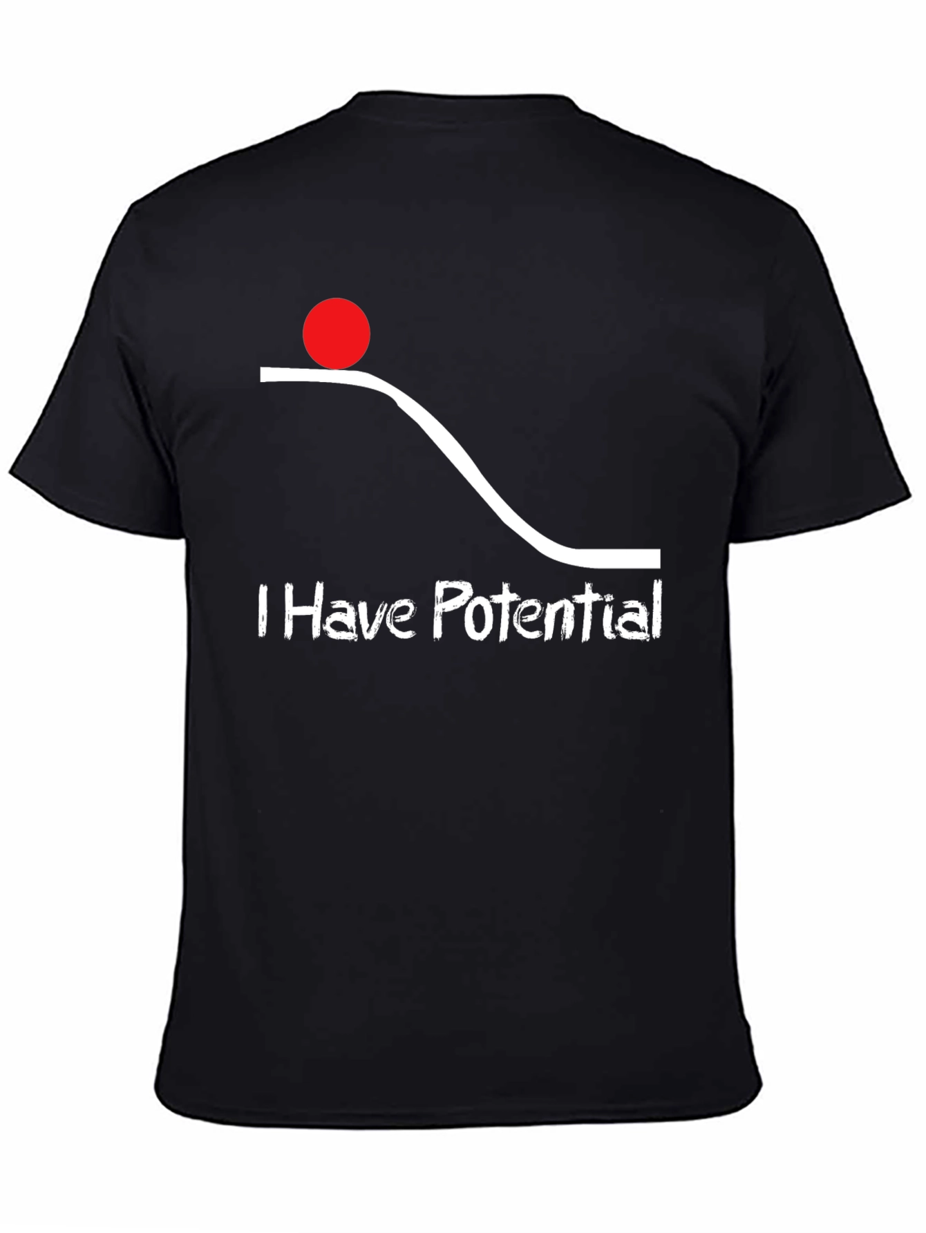 Potential Energy Graphic Tee - Funny Physics Shirt