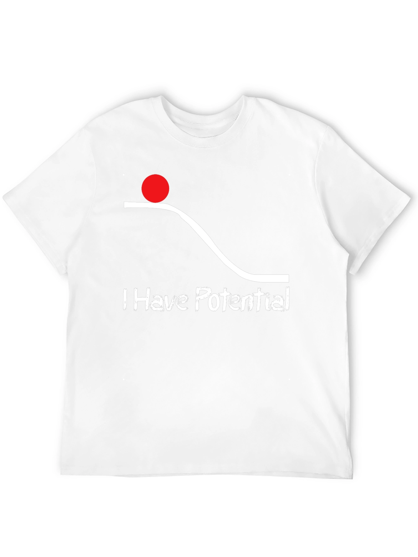 Potential Energy Graphic Tee - Funny Physics Shirt