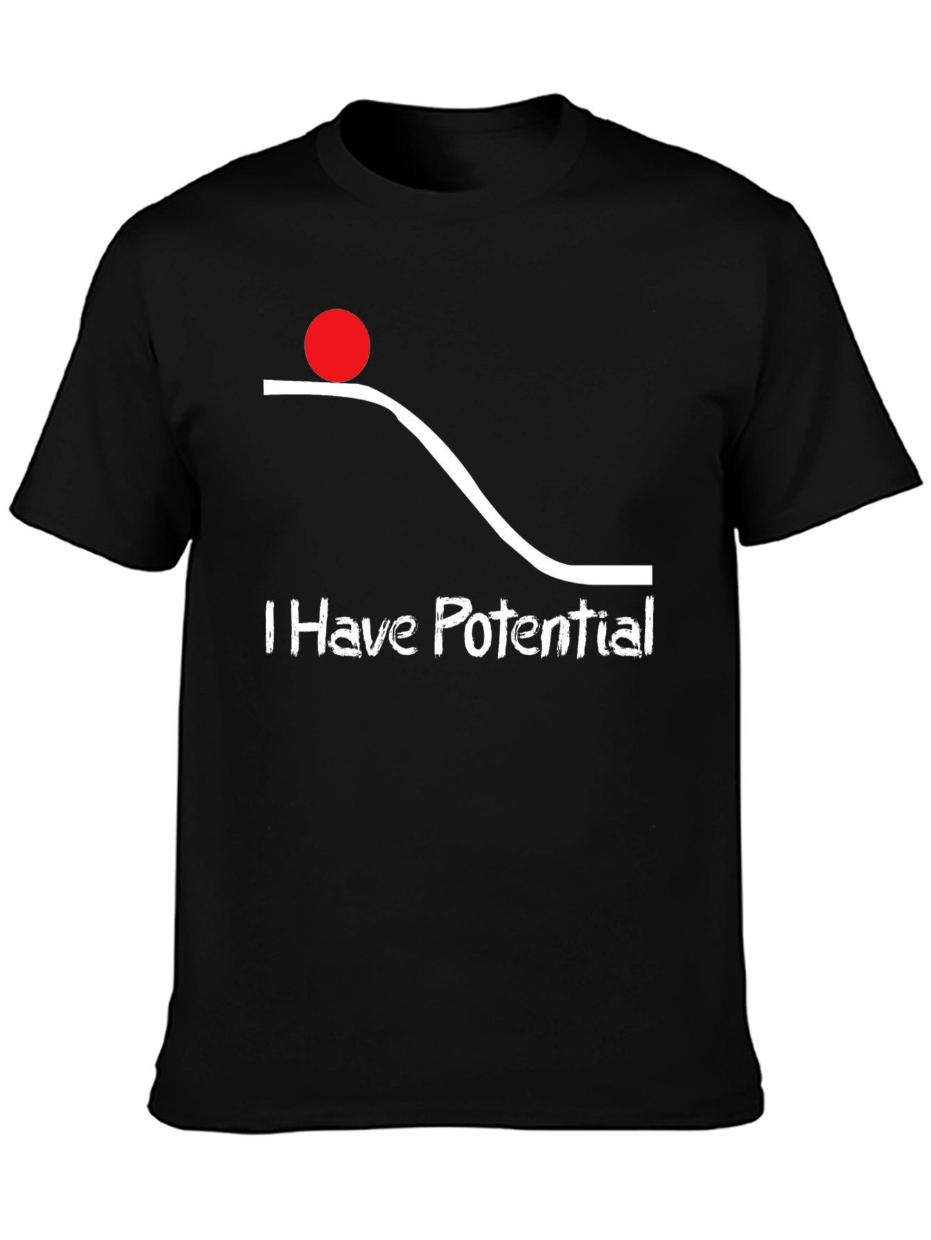 Potential Energy Graphic Tee - Funny Physics Shirt
