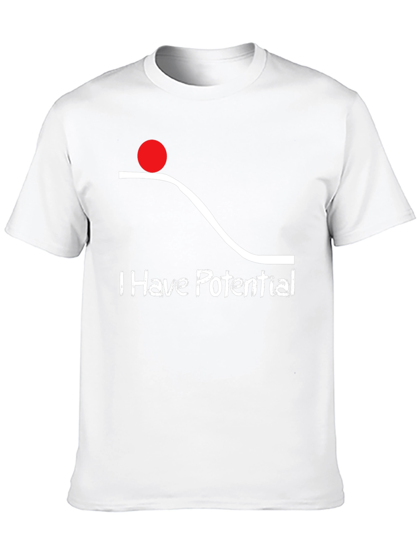 Potential Energy Graphic Tee - Funny Physics Shirt