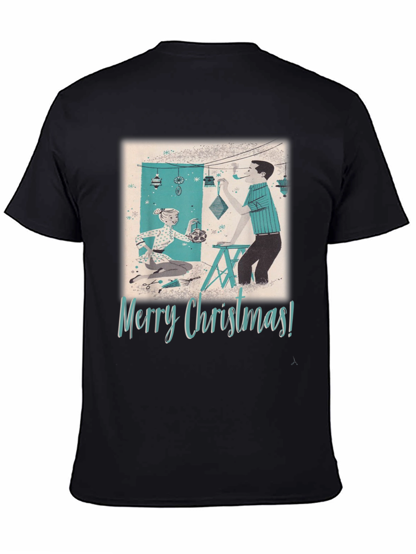 Retro Merry Christmas T-Shirt