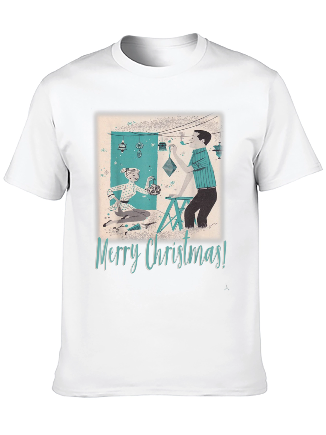 Retro Merry Christmas T-Shirt