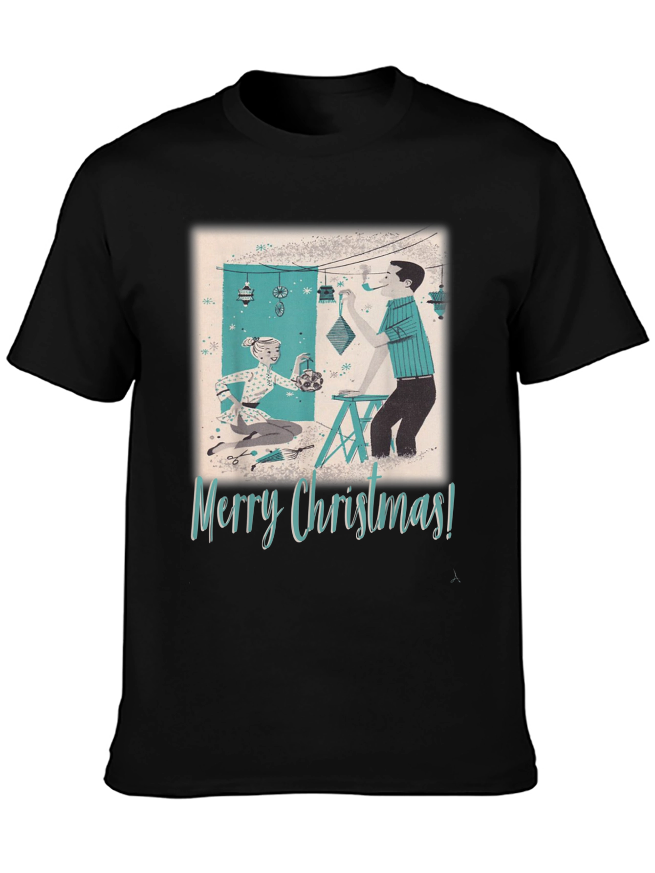 Retro Merry Christmas T-Shirt