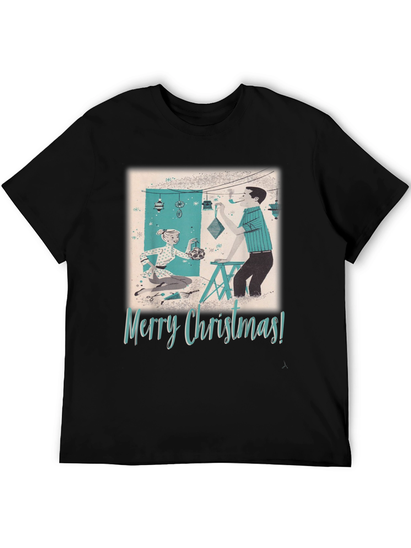 Retro Merry Christmas T-Shirt