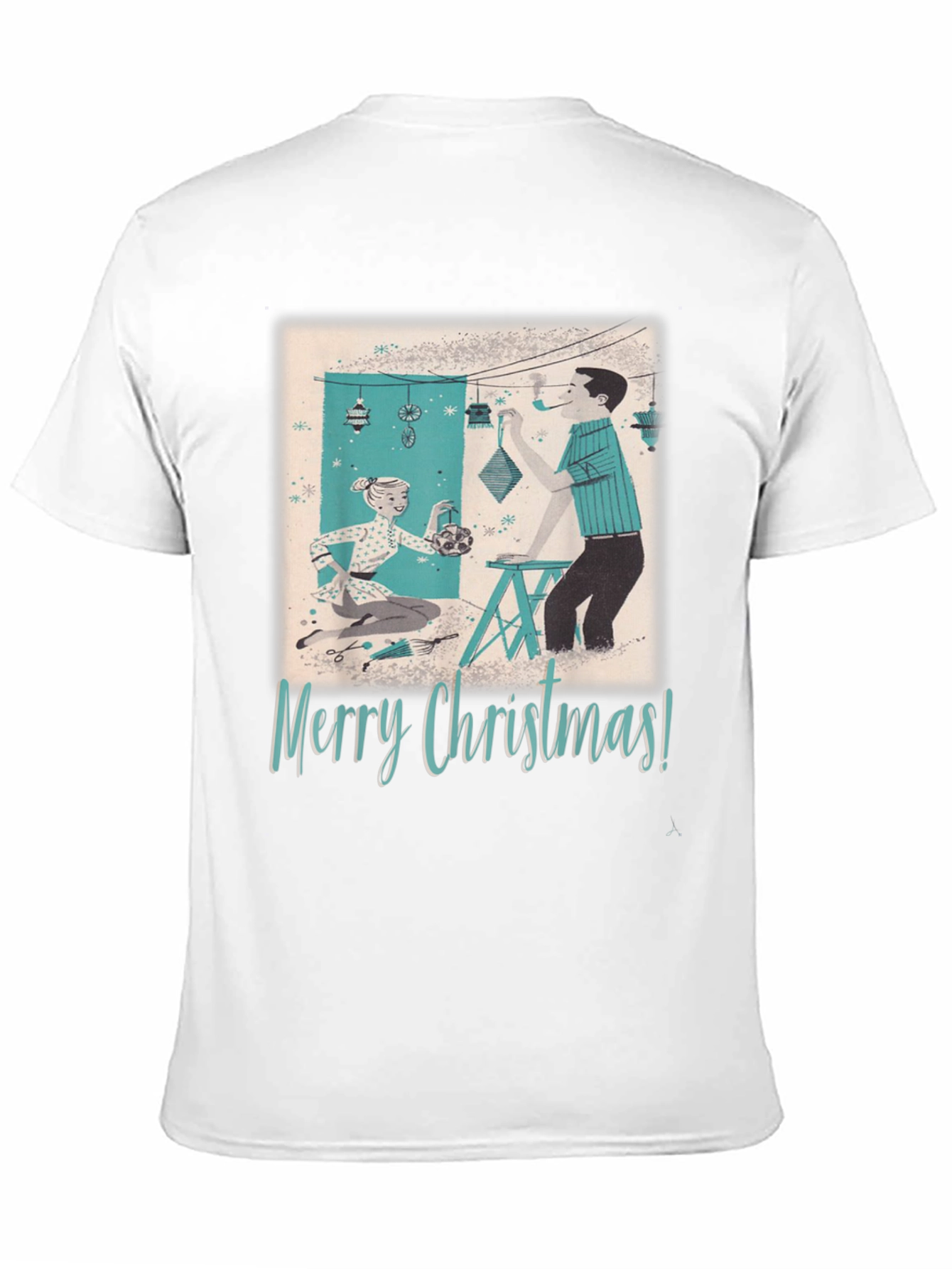 Retro Merry Christmas T-Shirt