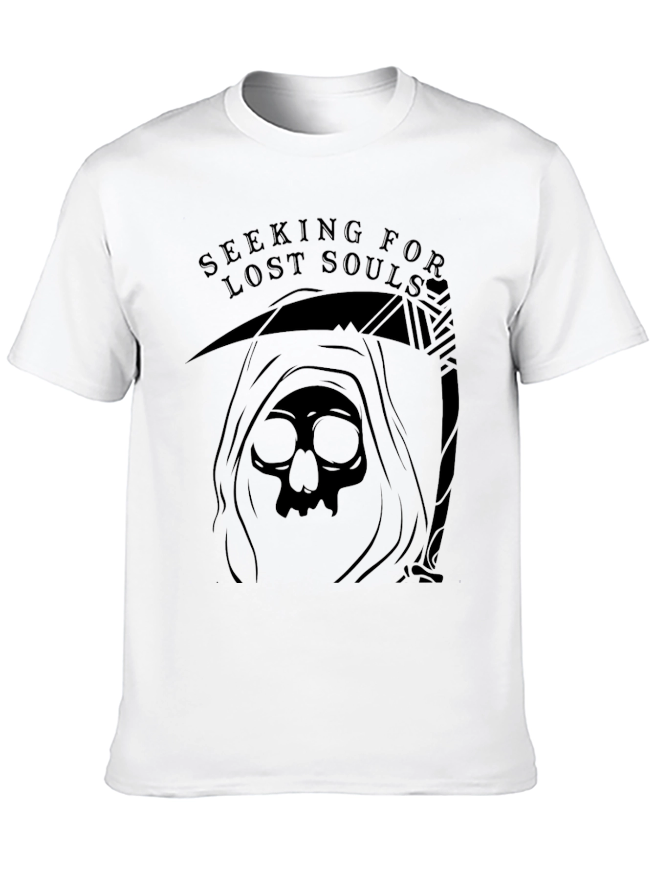 Seeking Lost Souls Black T-Shirt