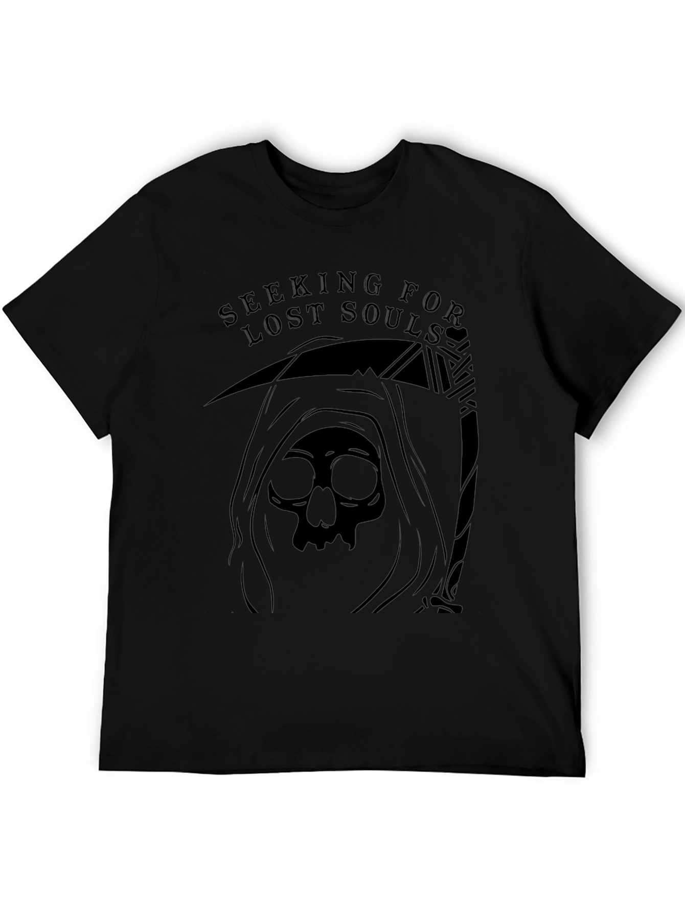 Seeking Lost Souls Black T-Shirt