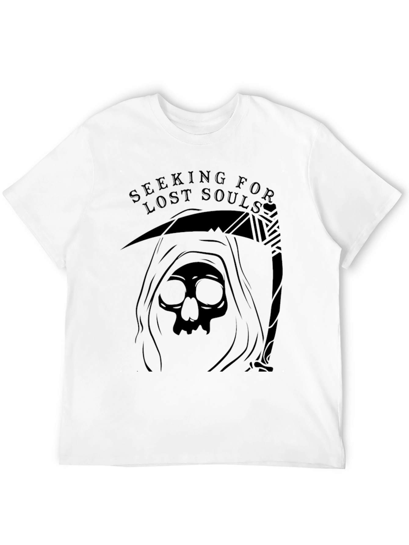 Seeking Lost Souls Black T-Shirt