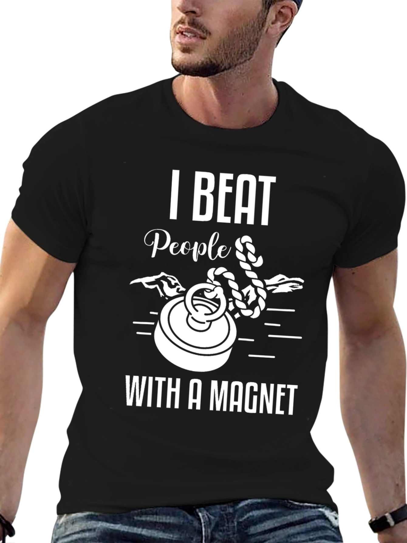 I Beat People With A Magnet T-Shirt