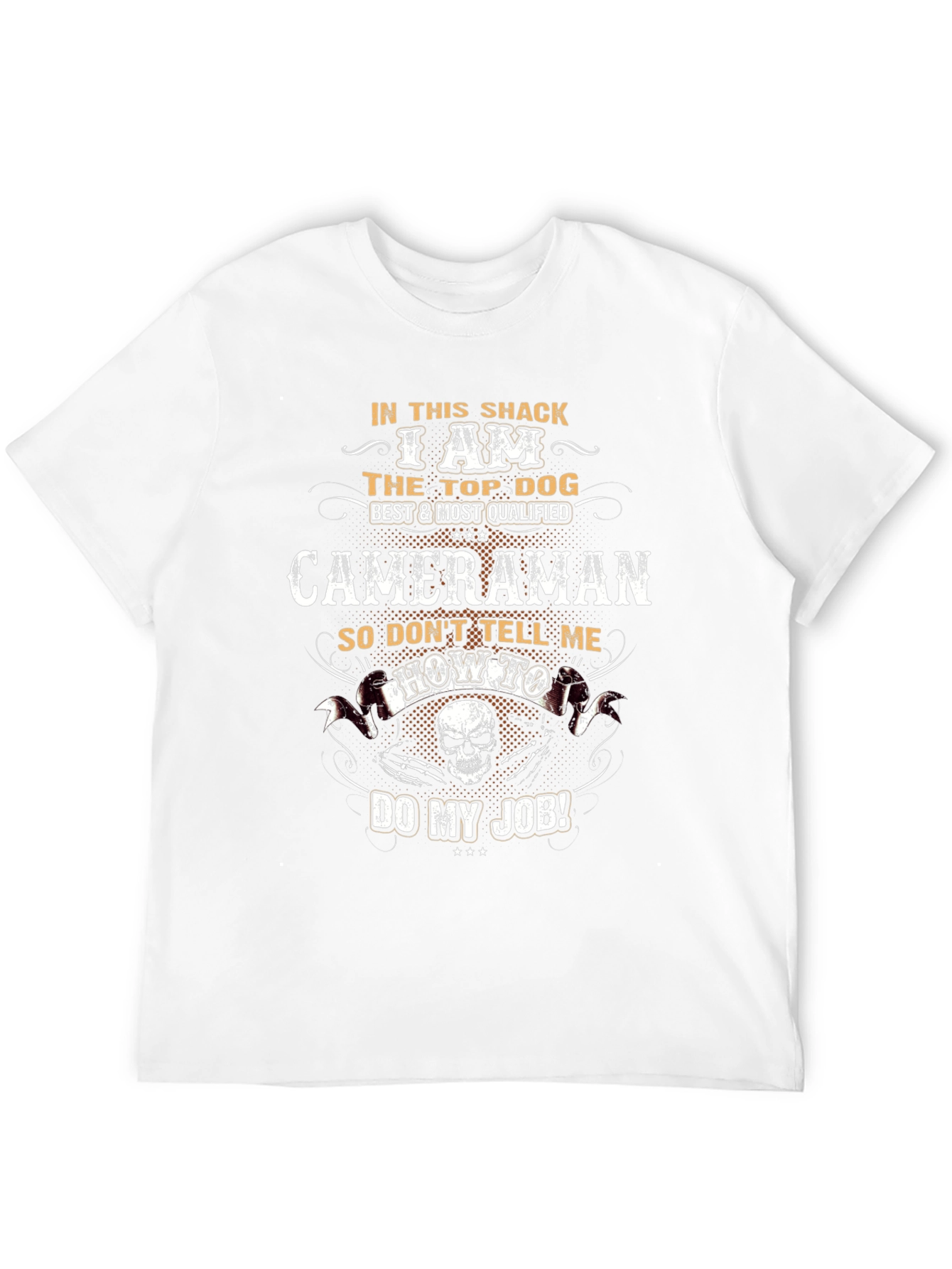 Cameraman Top Dog T-Shirt