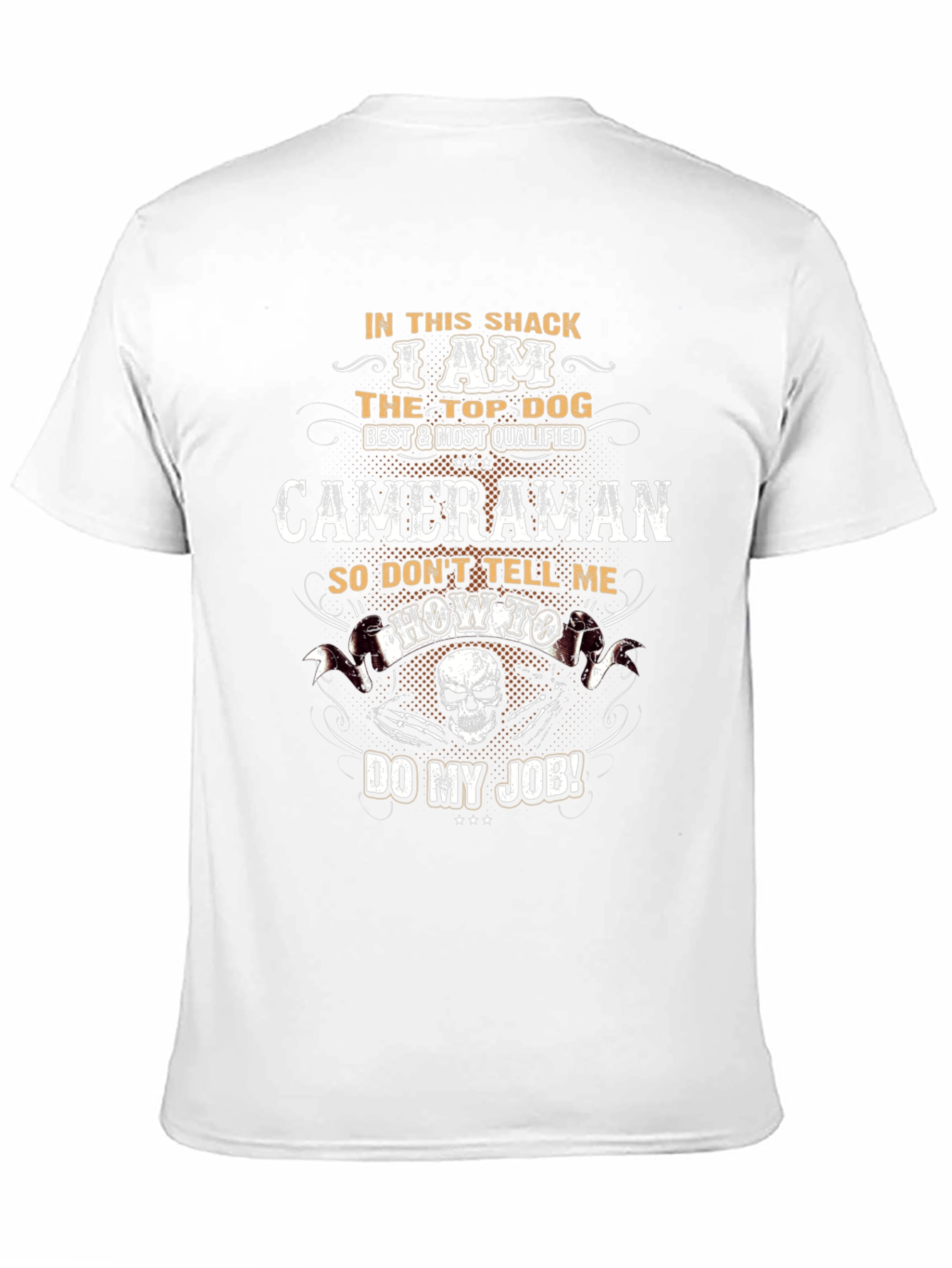 Cameraman Top Dog T-Shirt
