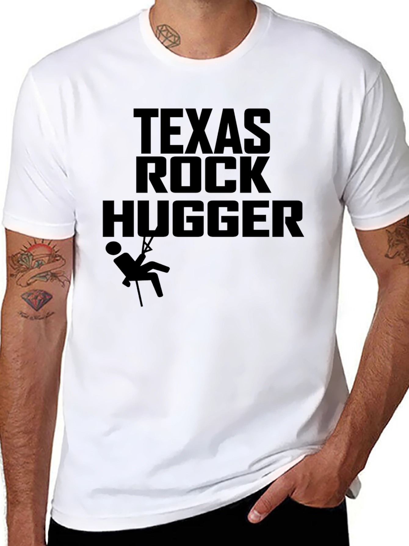 Texas Rock Hugger Graphic T-Shirt