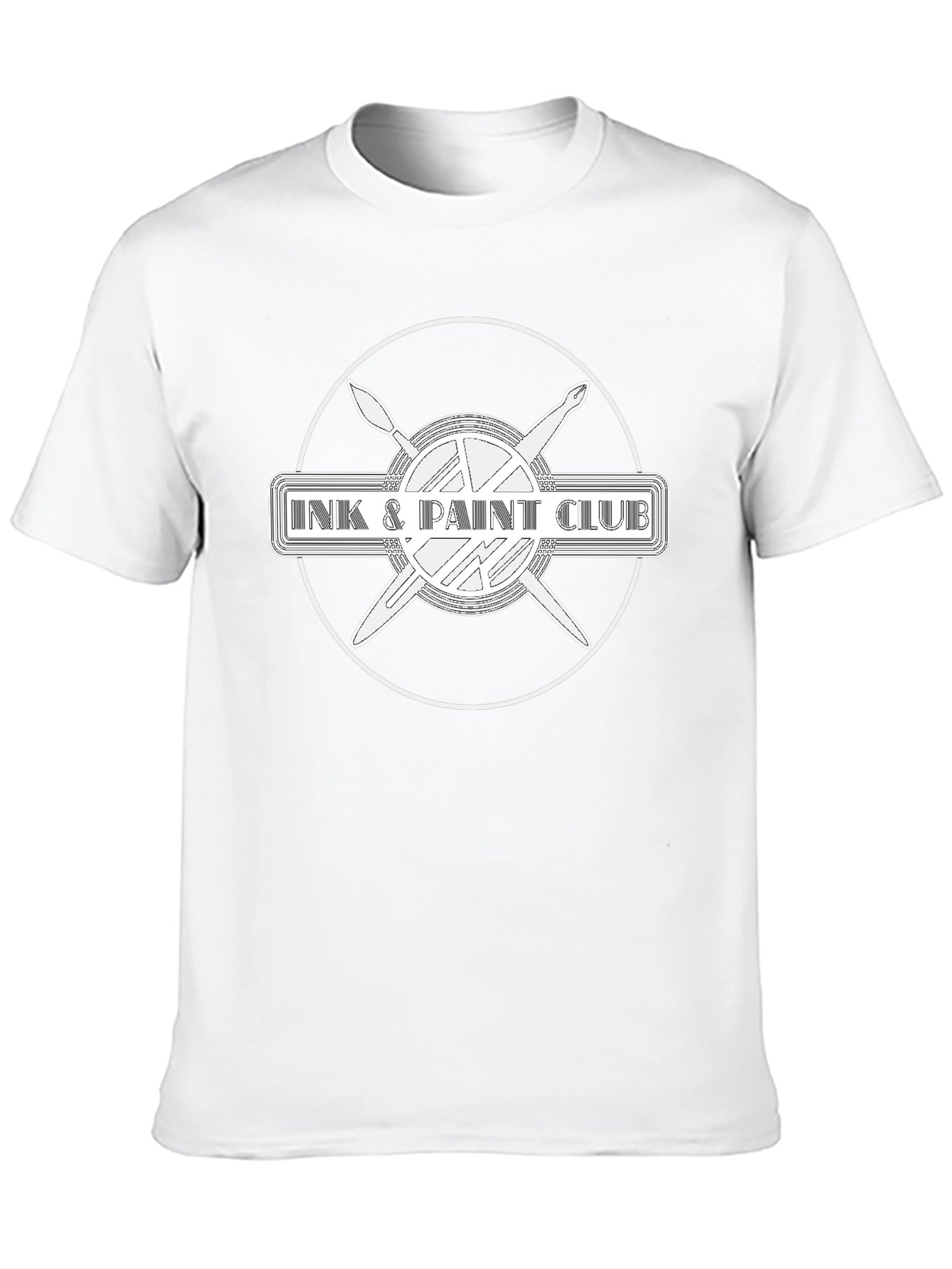 Ink & Paint Club Graphic T-Shirt - Black