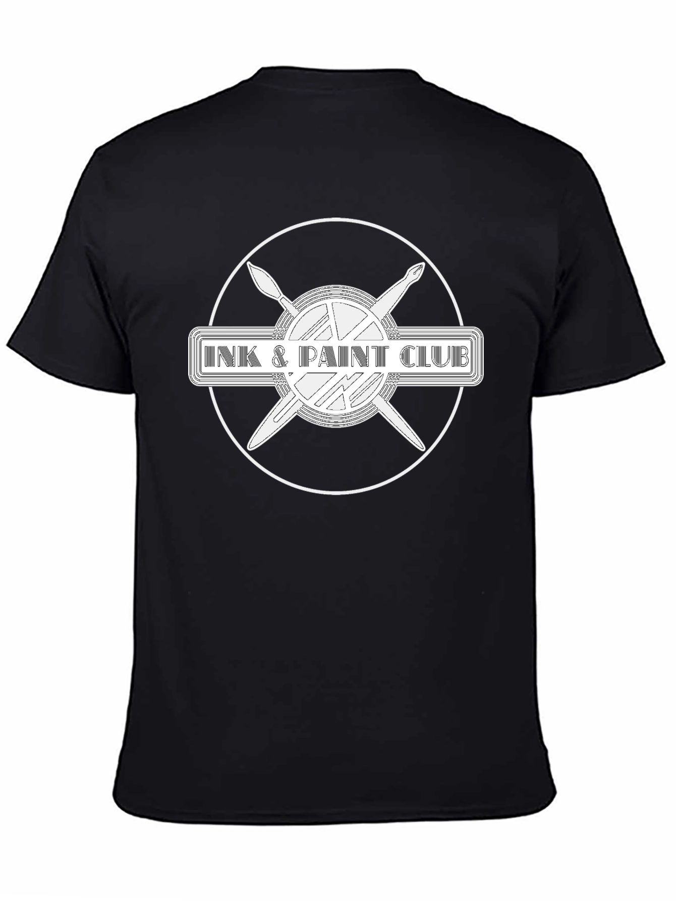 Ink & Paint Club Graphic T-Shirt - Black