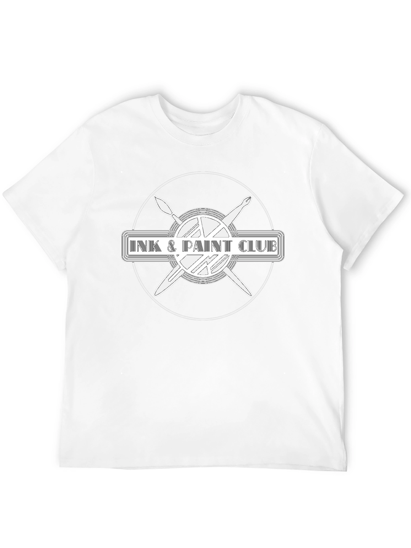 Ink & Paint Club Graphic T-Shirt - Black