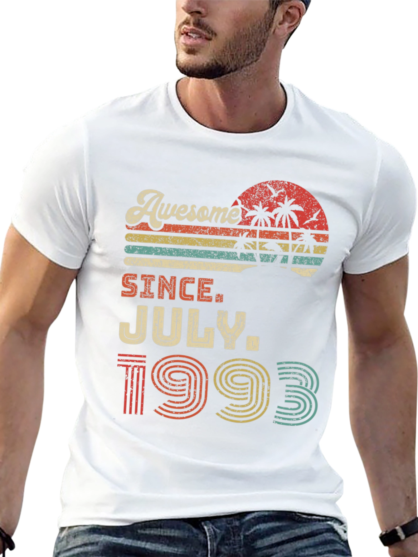 Awesome Since July 1993 Black T-Shirt