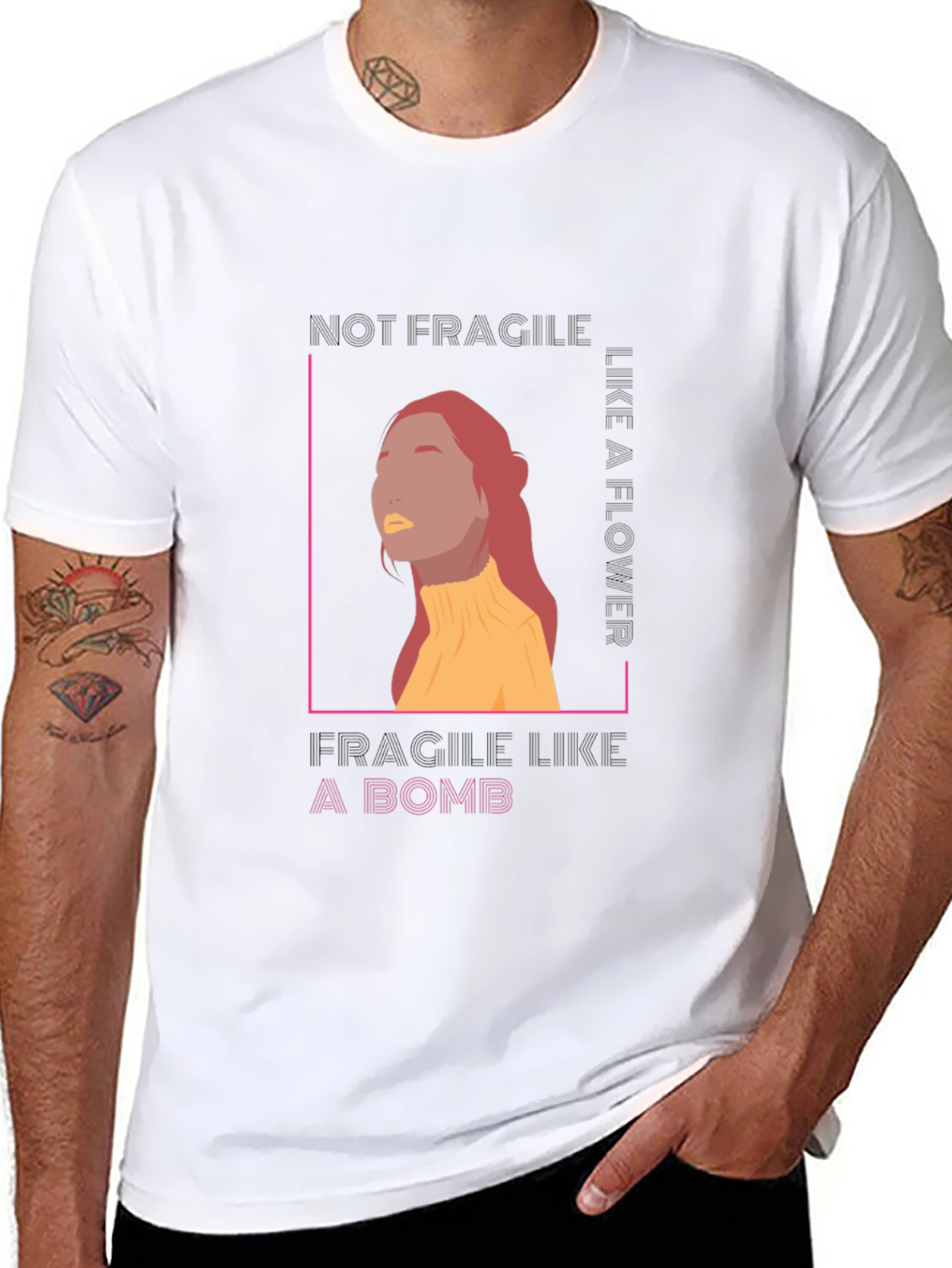 Not Fragile T-Shirt - Empowering Graphic Tee