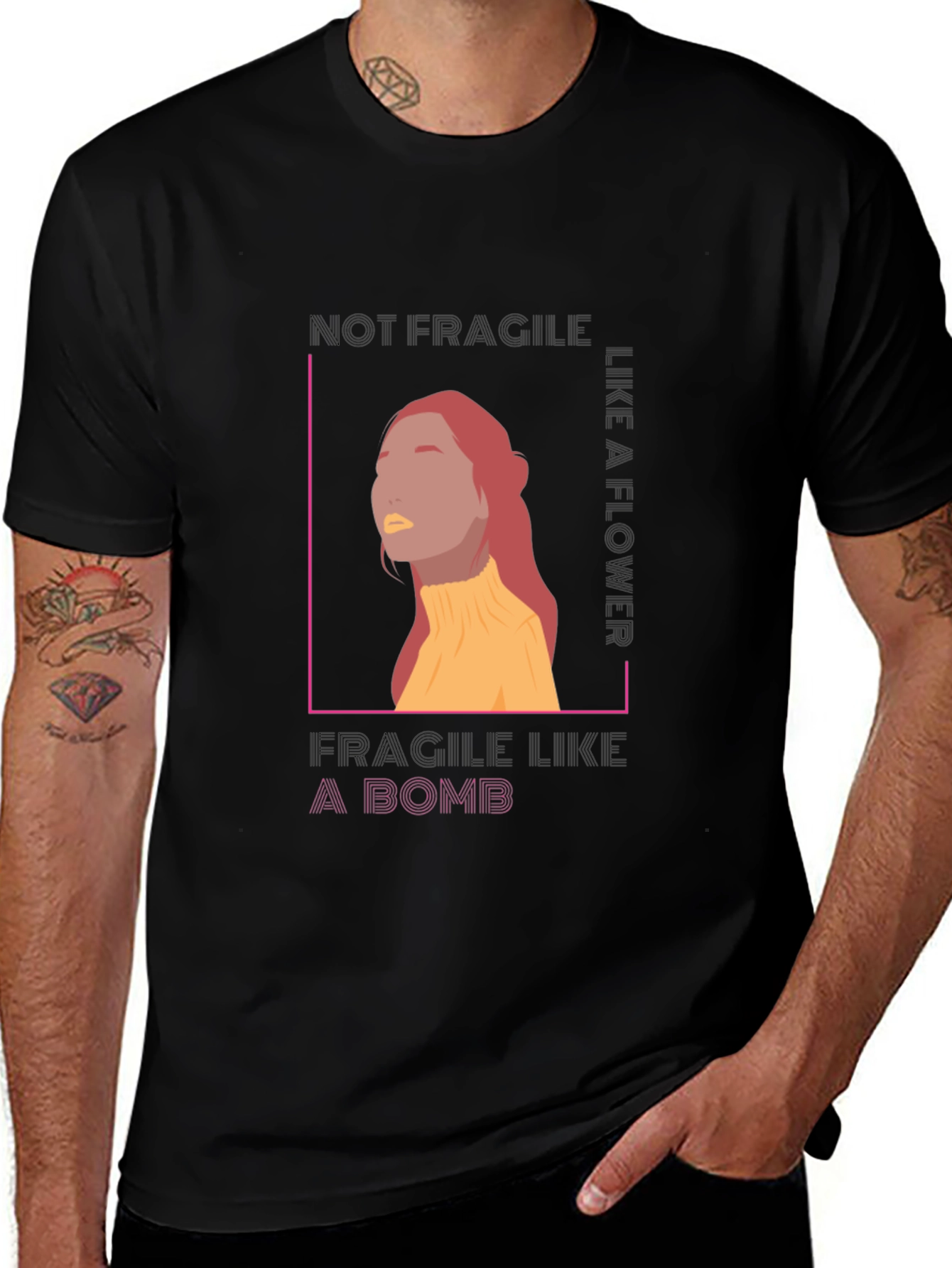 Not Fragile T-Shirt - Empowering Graphic Tee