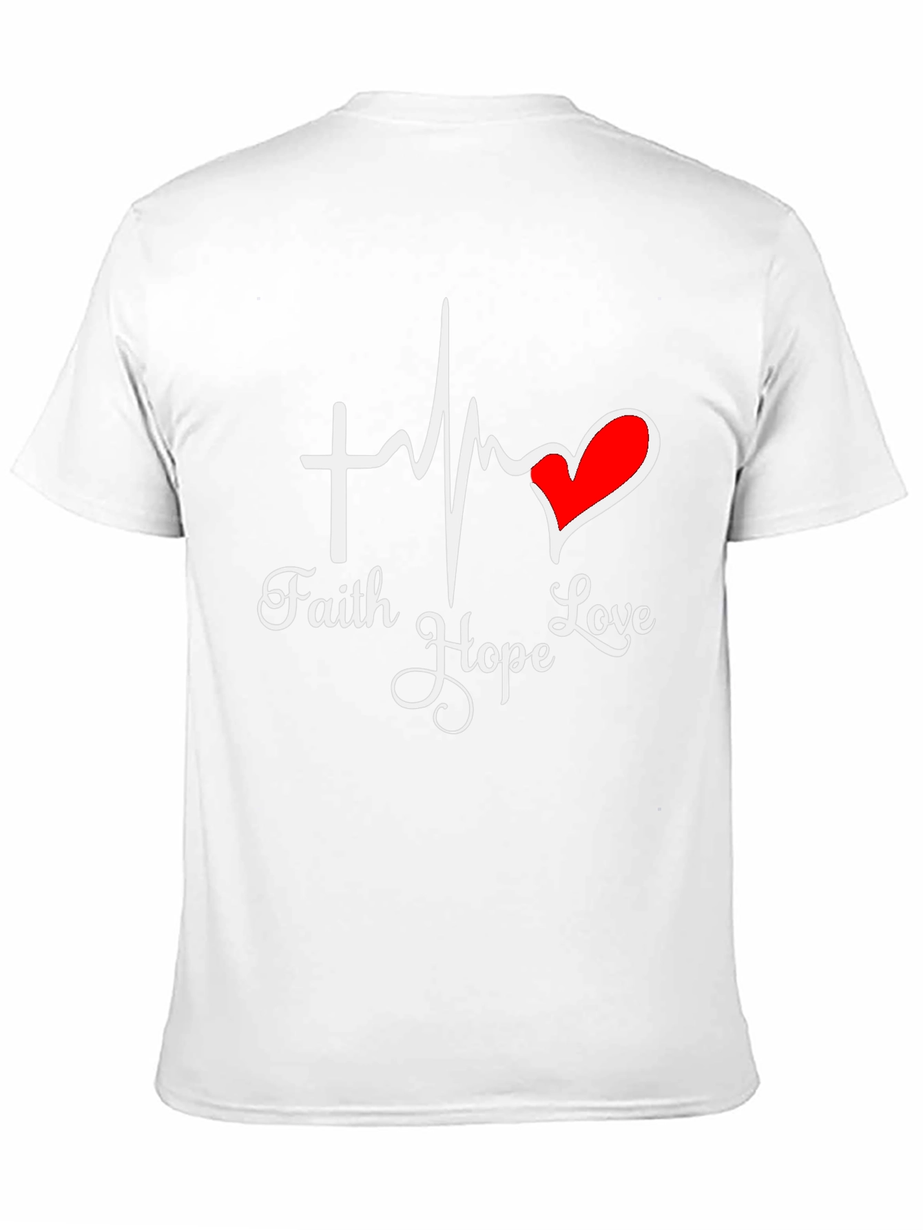 Faith Hope Love Graphic T-Shirt