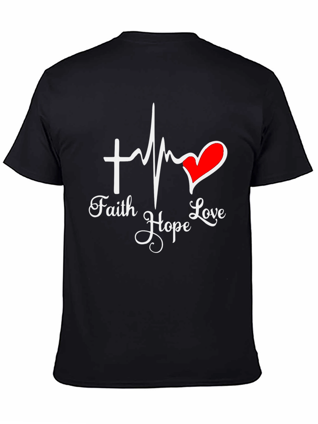 Faith Hope Love Graphic T-Shirt