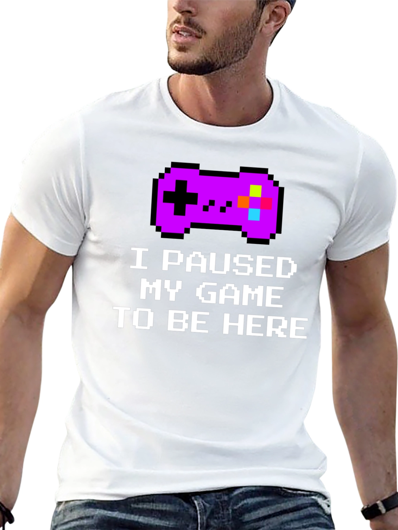 I Paused My Game T-Shirt - Gamer Tee