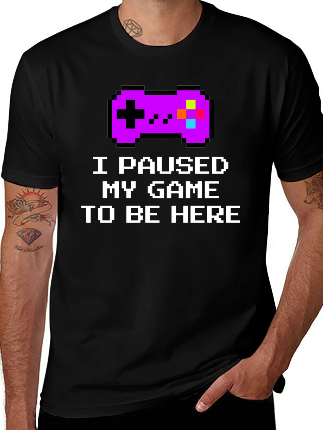 I Paused My Game T-Shirt - Gamer Tee