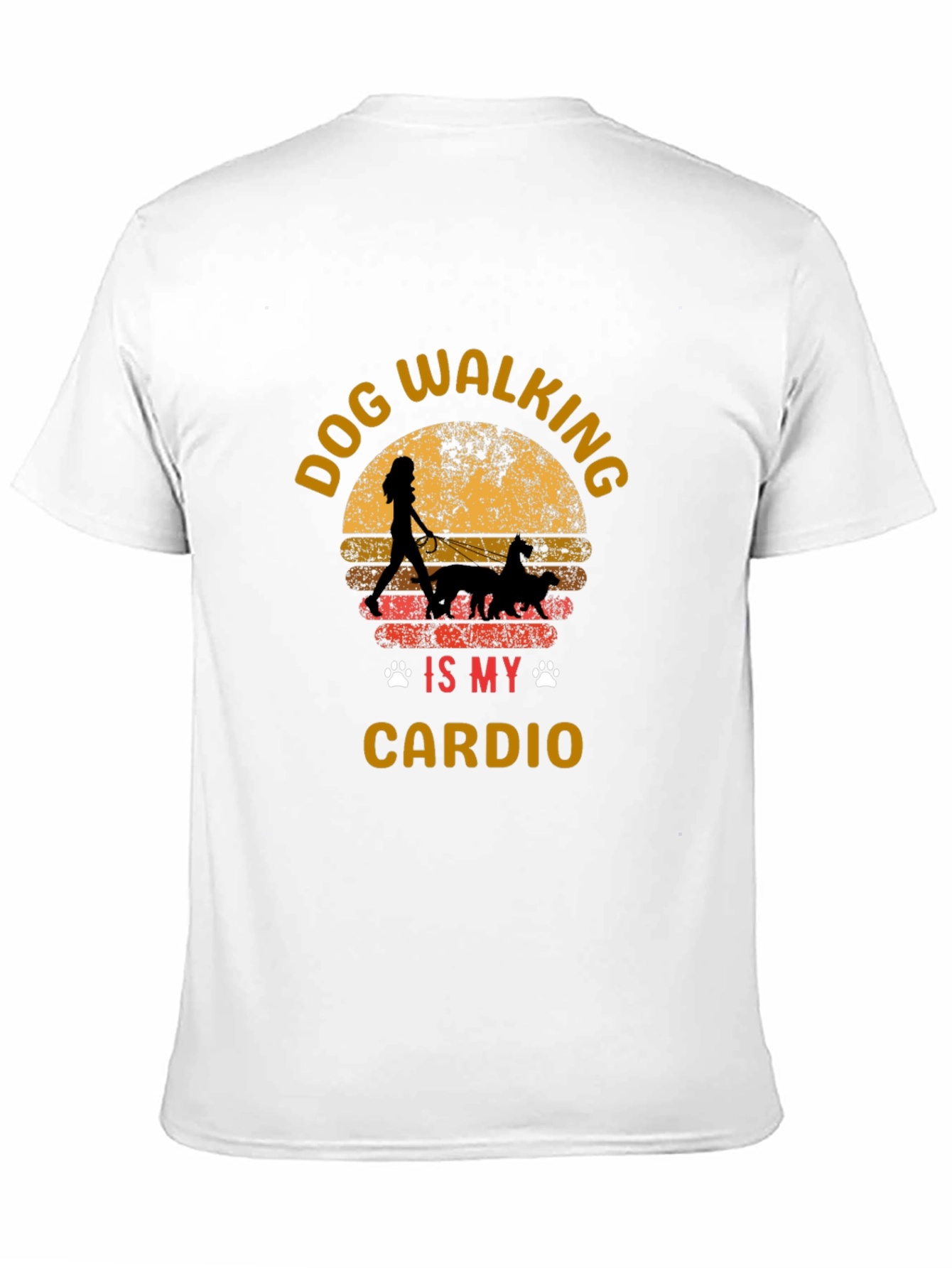 Dog Walking is My Cardio T-Shirt