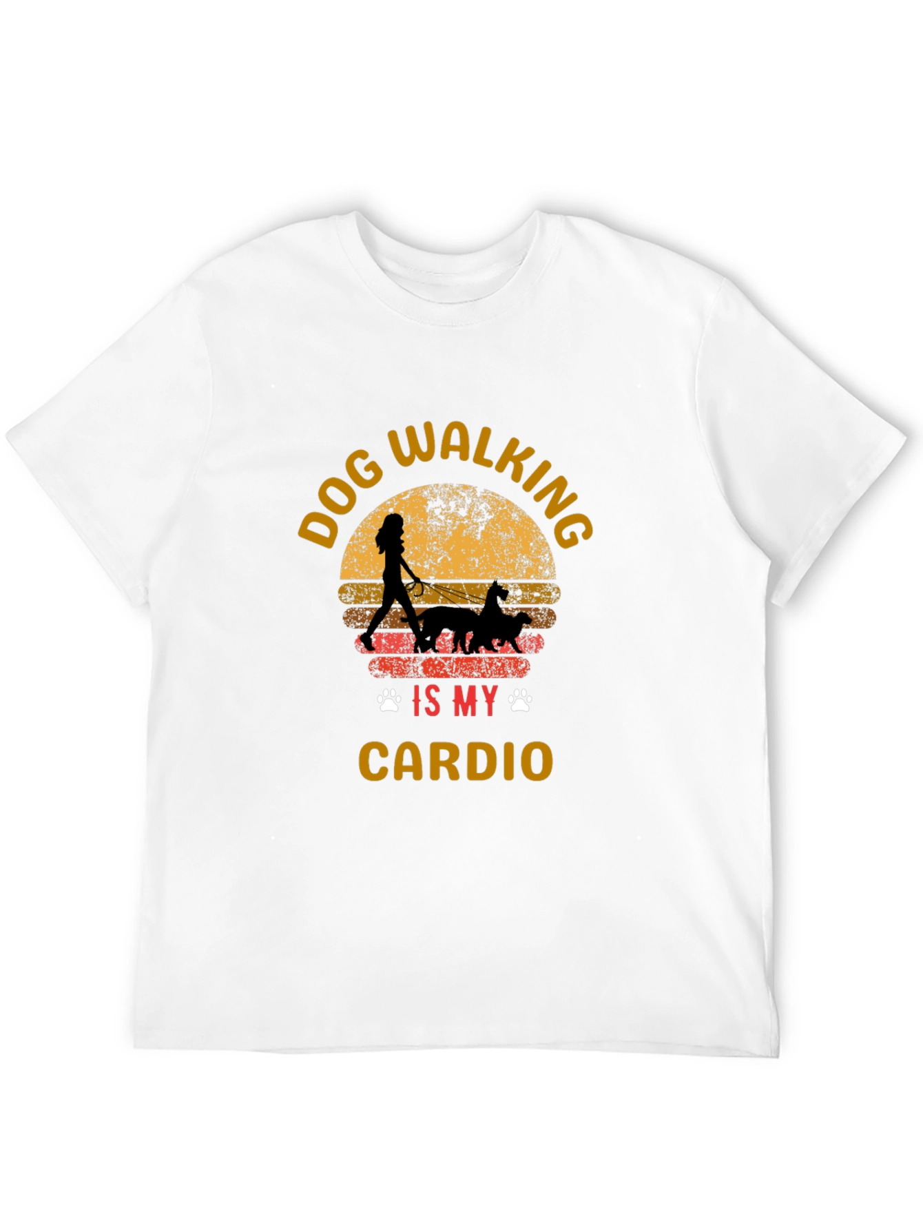 Dog Walking is My Cardio T-Shirt