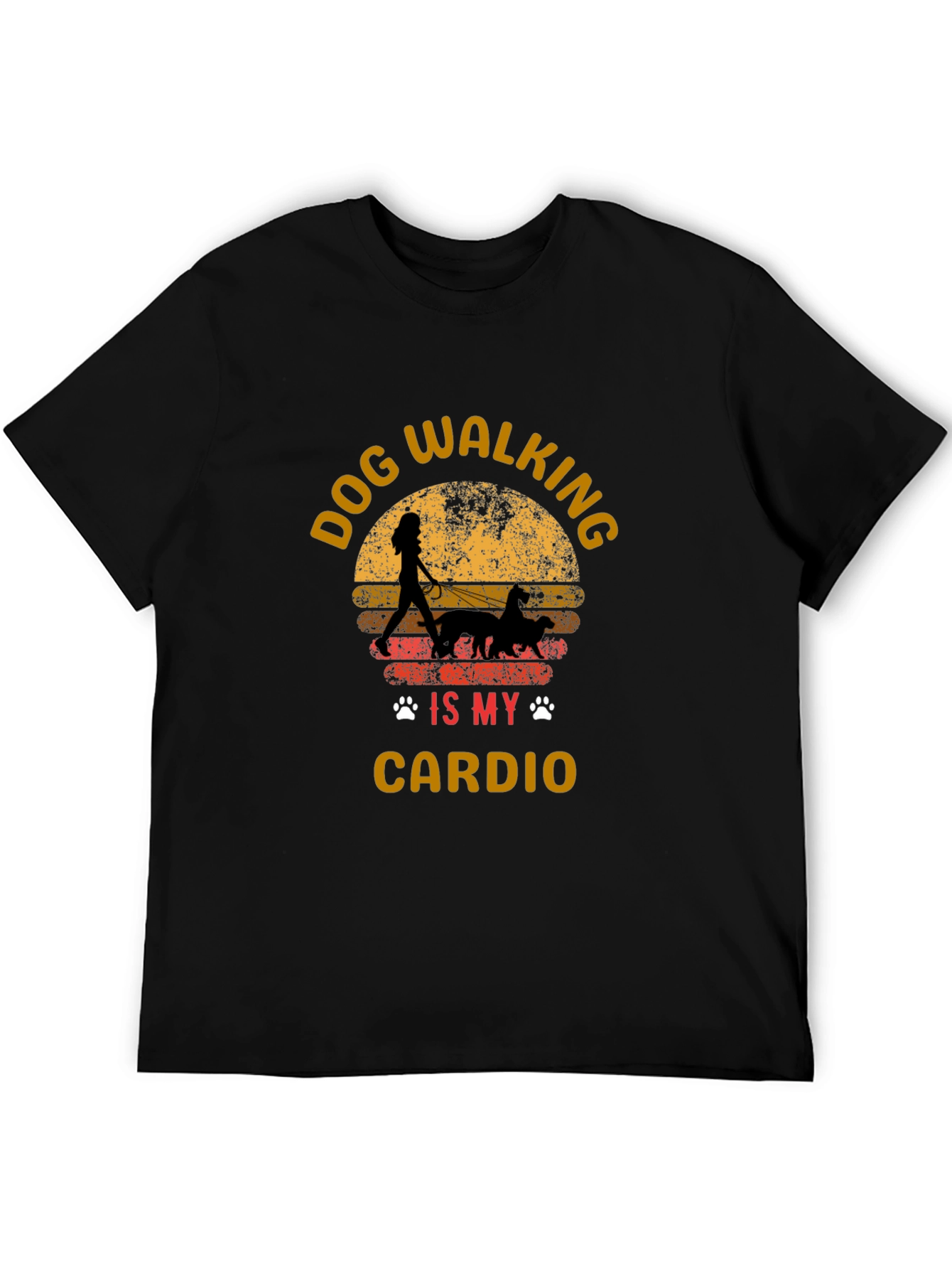 Dog Walking is My Cardio T-Shirt