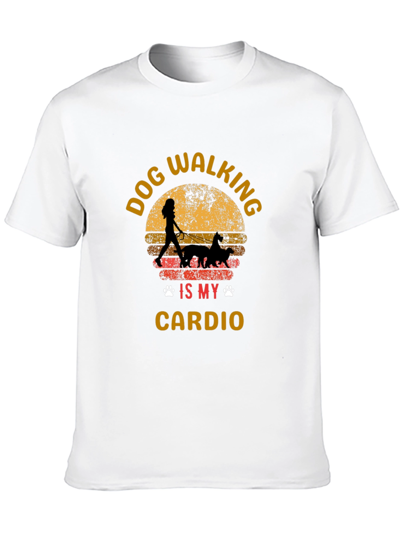 Dog Walking is My Cardio T-Shirt