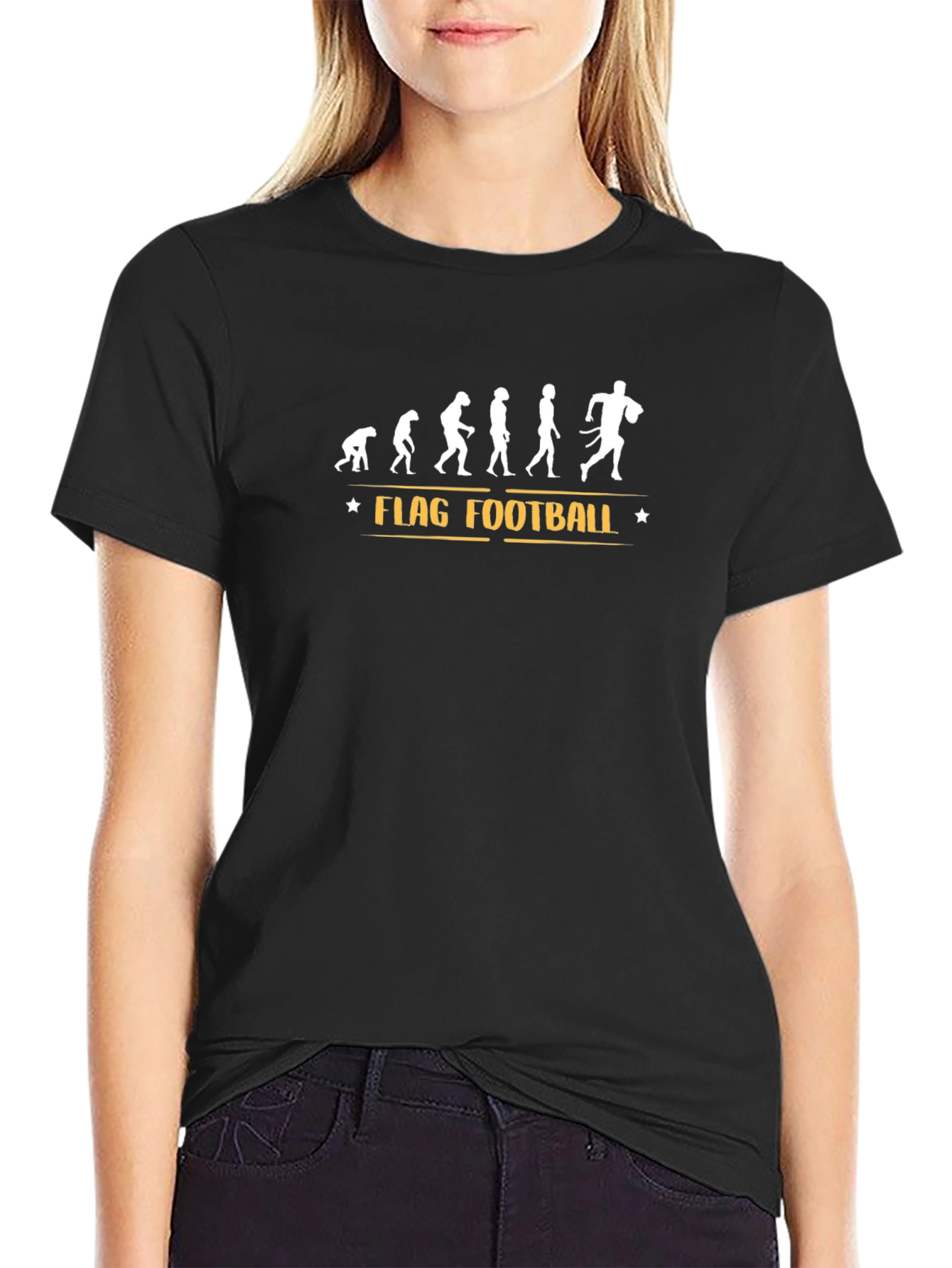 Flag Football Evolution T-Shirt