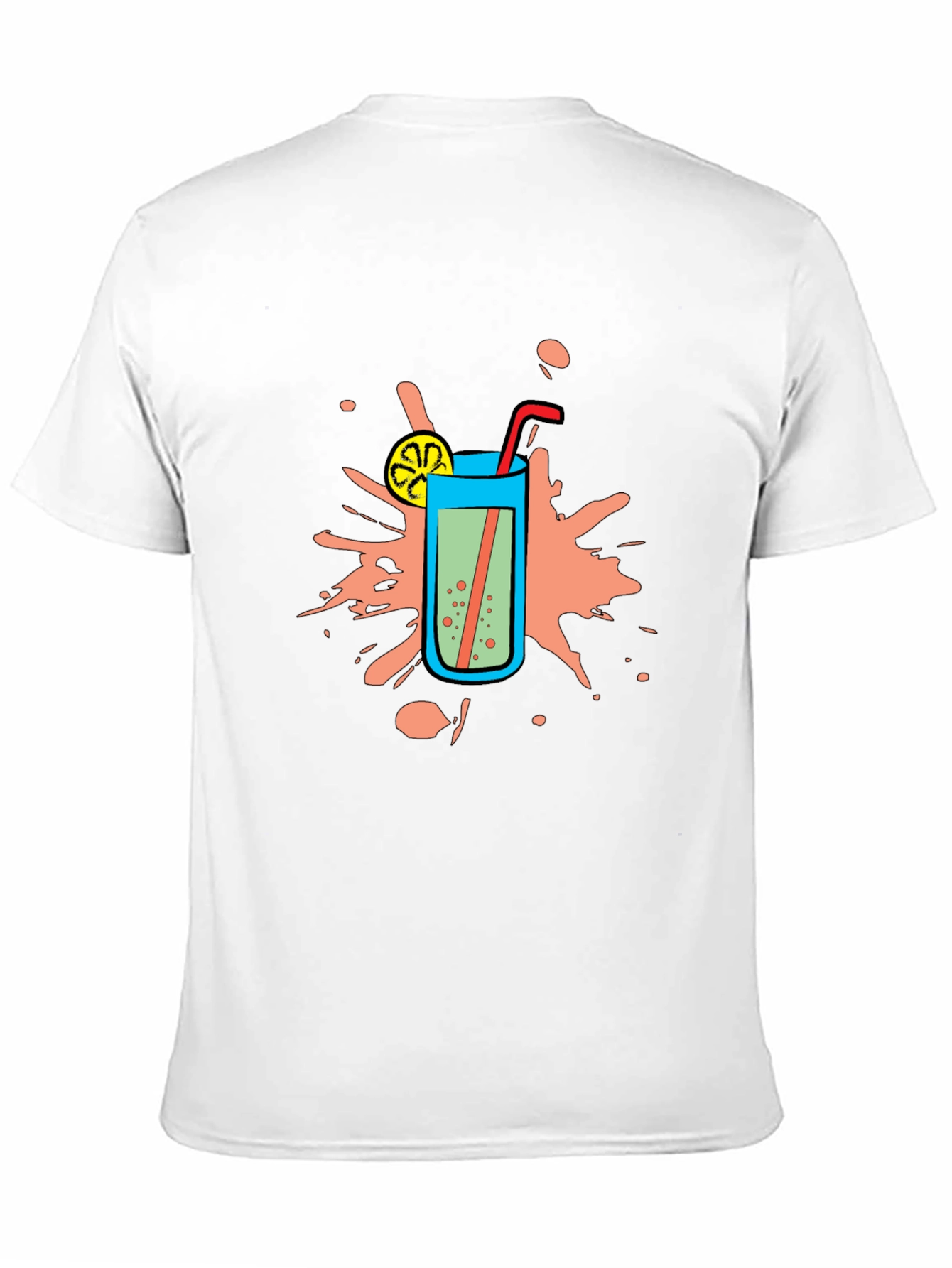 Cool Drink Graphic Tee - Refreshing Summer Style