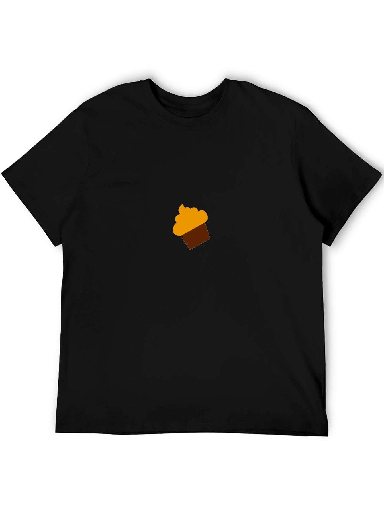 Cupcake Graphic Black T-Shirt