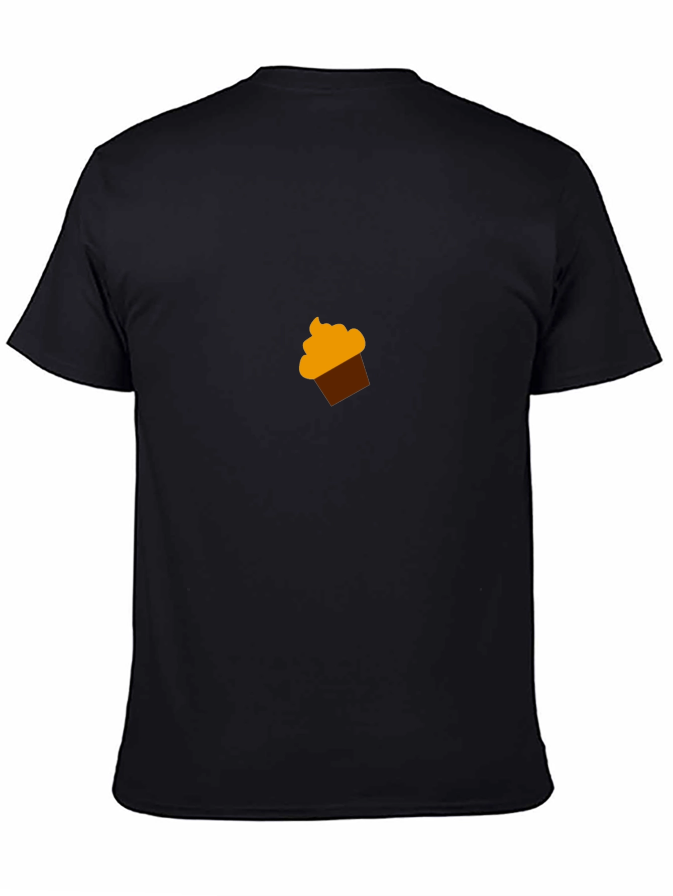 Cupcake Graphic Black T-Shirt