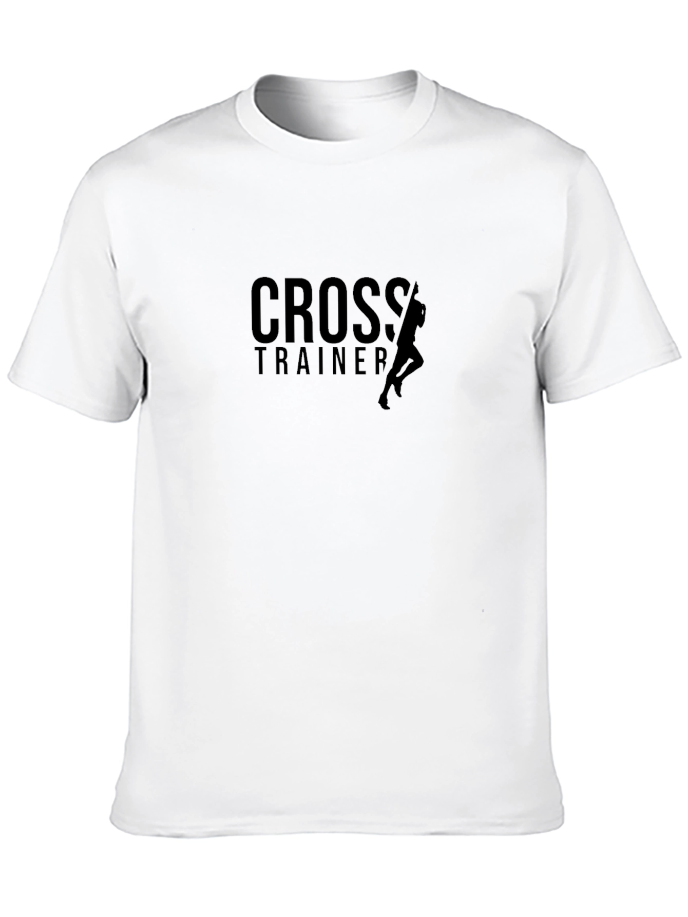 Cross Trainer Black Graphic Tee - Fitness Apparel